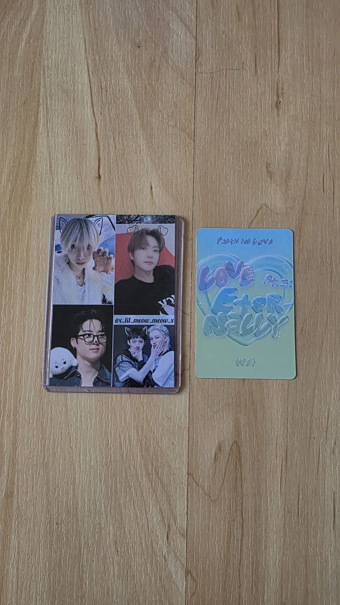 WEi Donghan WEi - Donghan - Love Pt.3 : Eternally Album album photocard listing photo 2