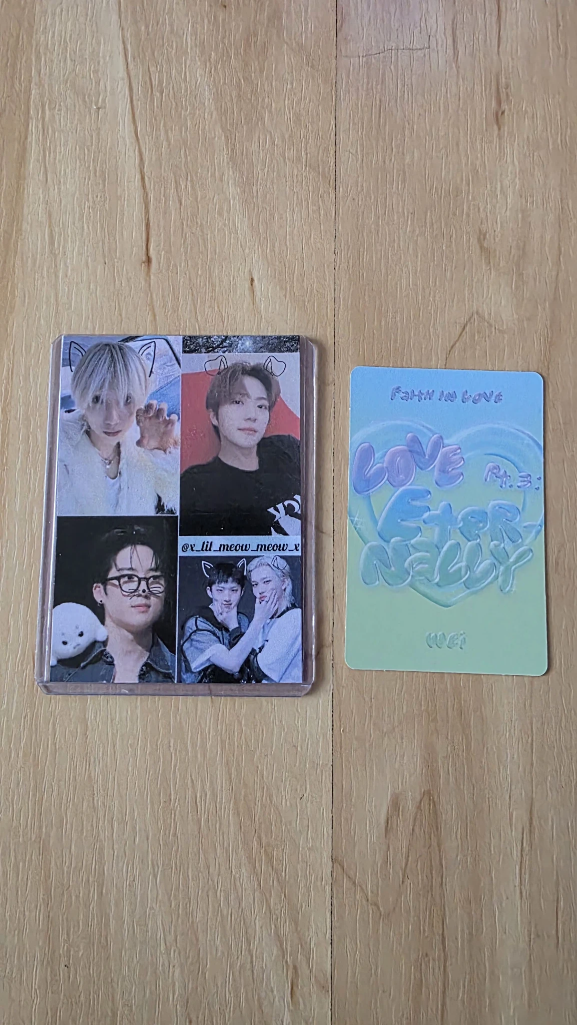 WEi Seokhwa WEi - Seokhwa - Love Pt.3 : Eternally Album album photocard listing photo 2