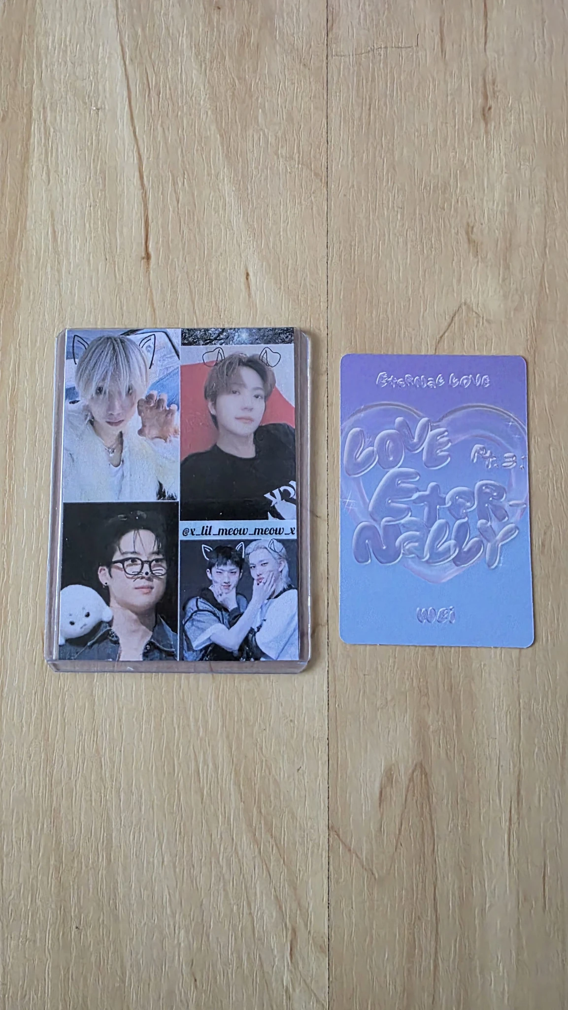 WEi Seokhwa WEi - Seokhwa - Love Pt.3 : Eternally Album album photocard listing photo 2