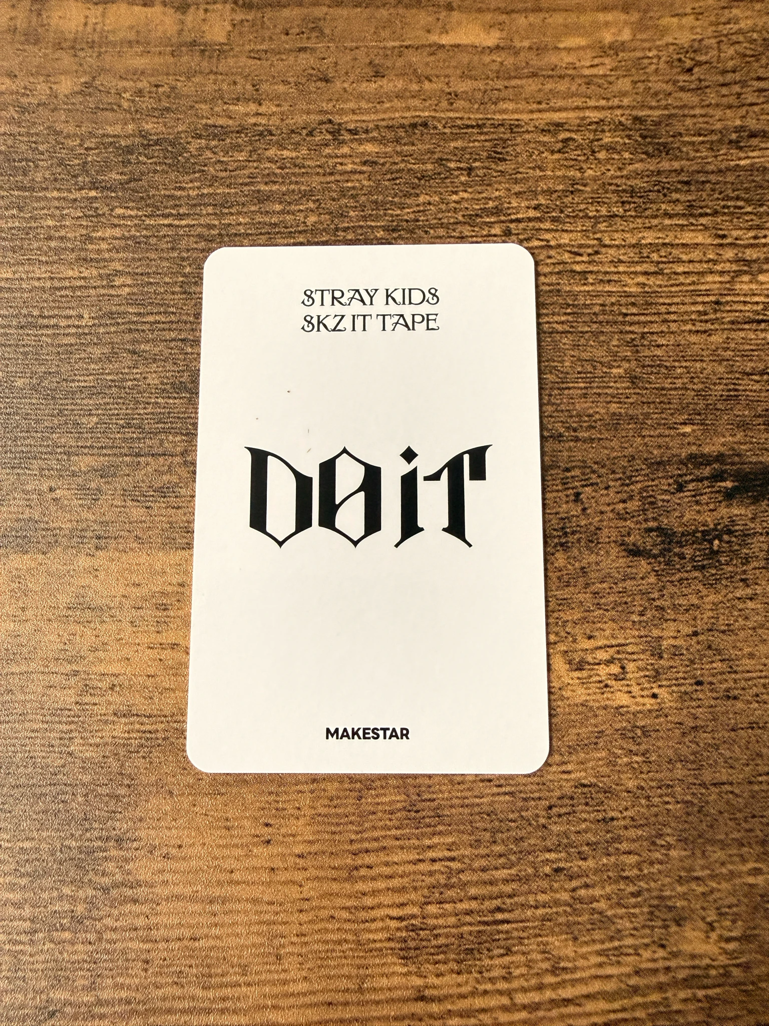 Stray Kids Hyunjin Stray Kids - Hyunjin - Do It Album makestar lucky draw listing photo 2