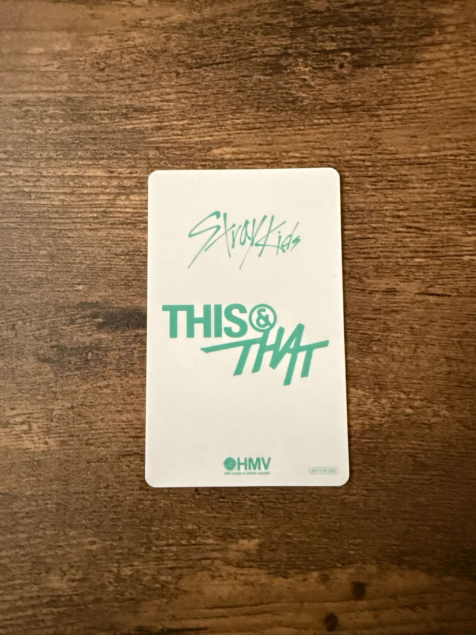 Stray Kids Hyunjin Stray Kids - Hyunjin - This & That Album hmv japan lucky draw (LD) A version listing photo 2
