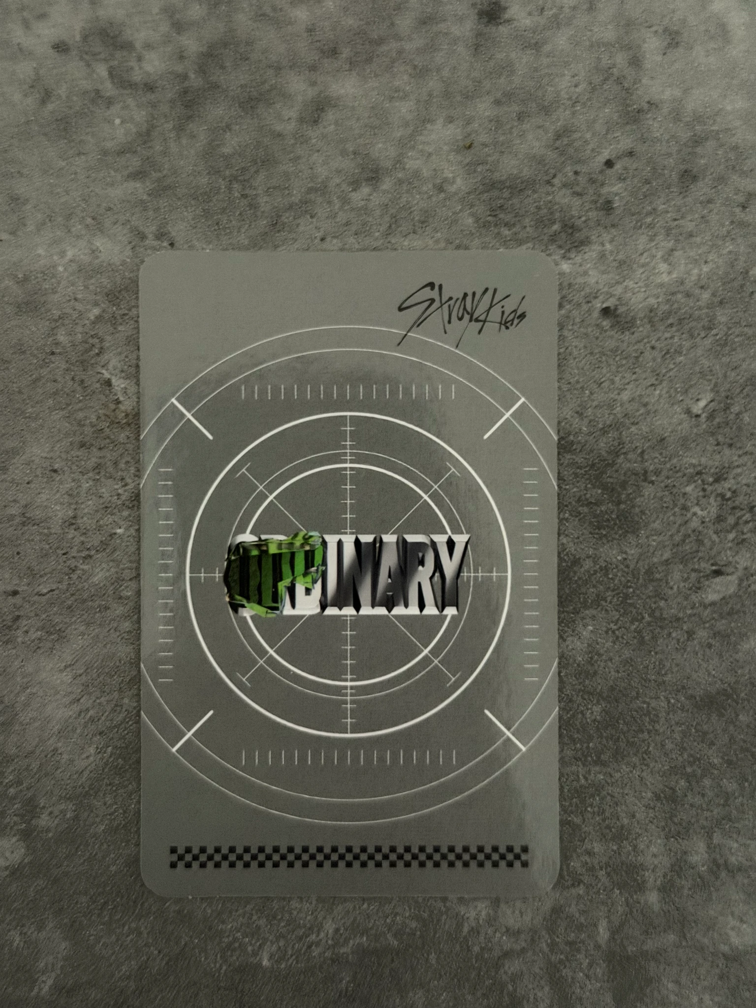 Stray Kids Bang Chan Stray Kids - Bang Chan - Oddinary Album target exclusive pre-order benefit (pob) listing photo 2