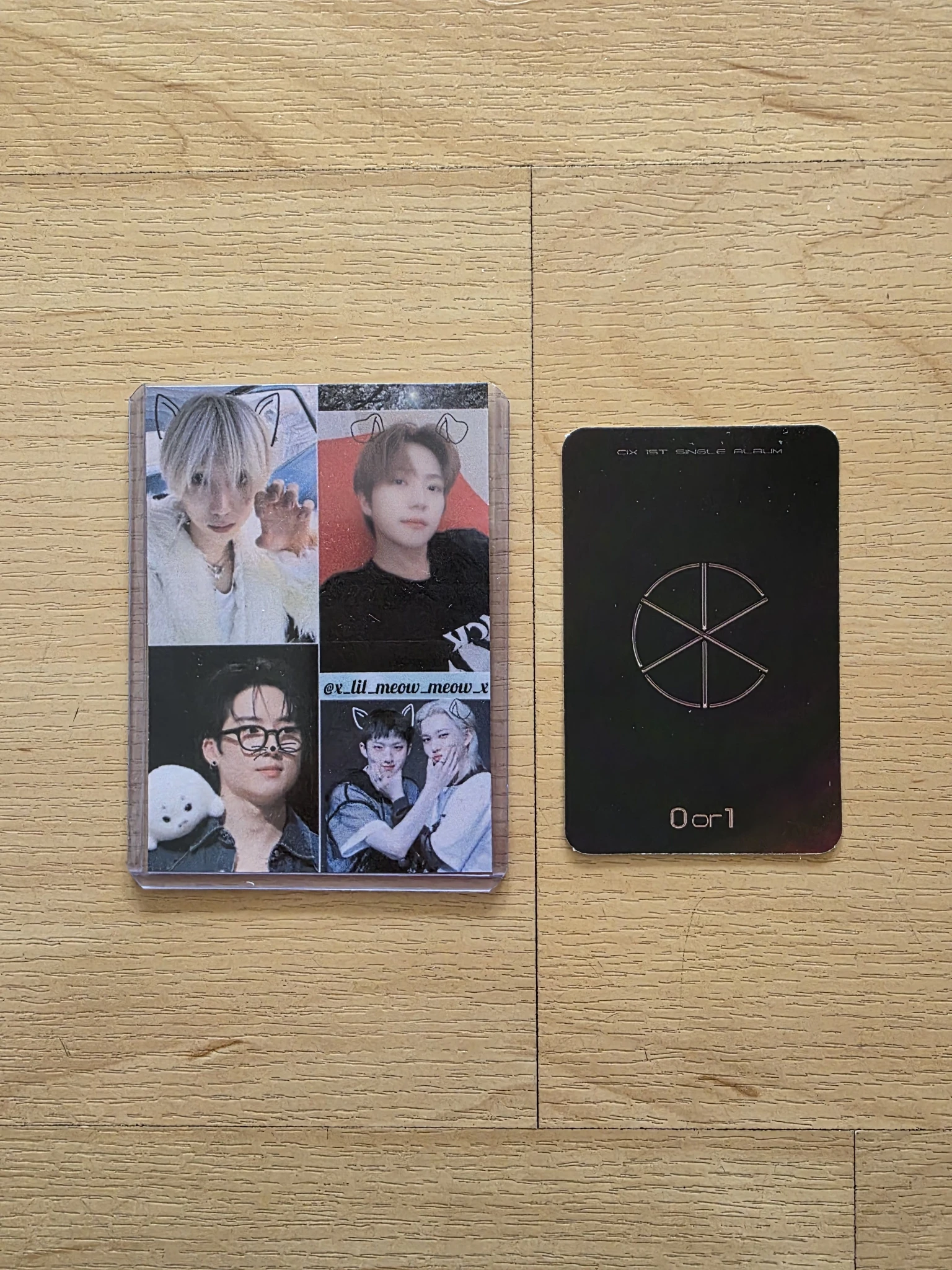 CIX BX CIX - BX - 0 or 1 Album album photocard android version listing photo 2