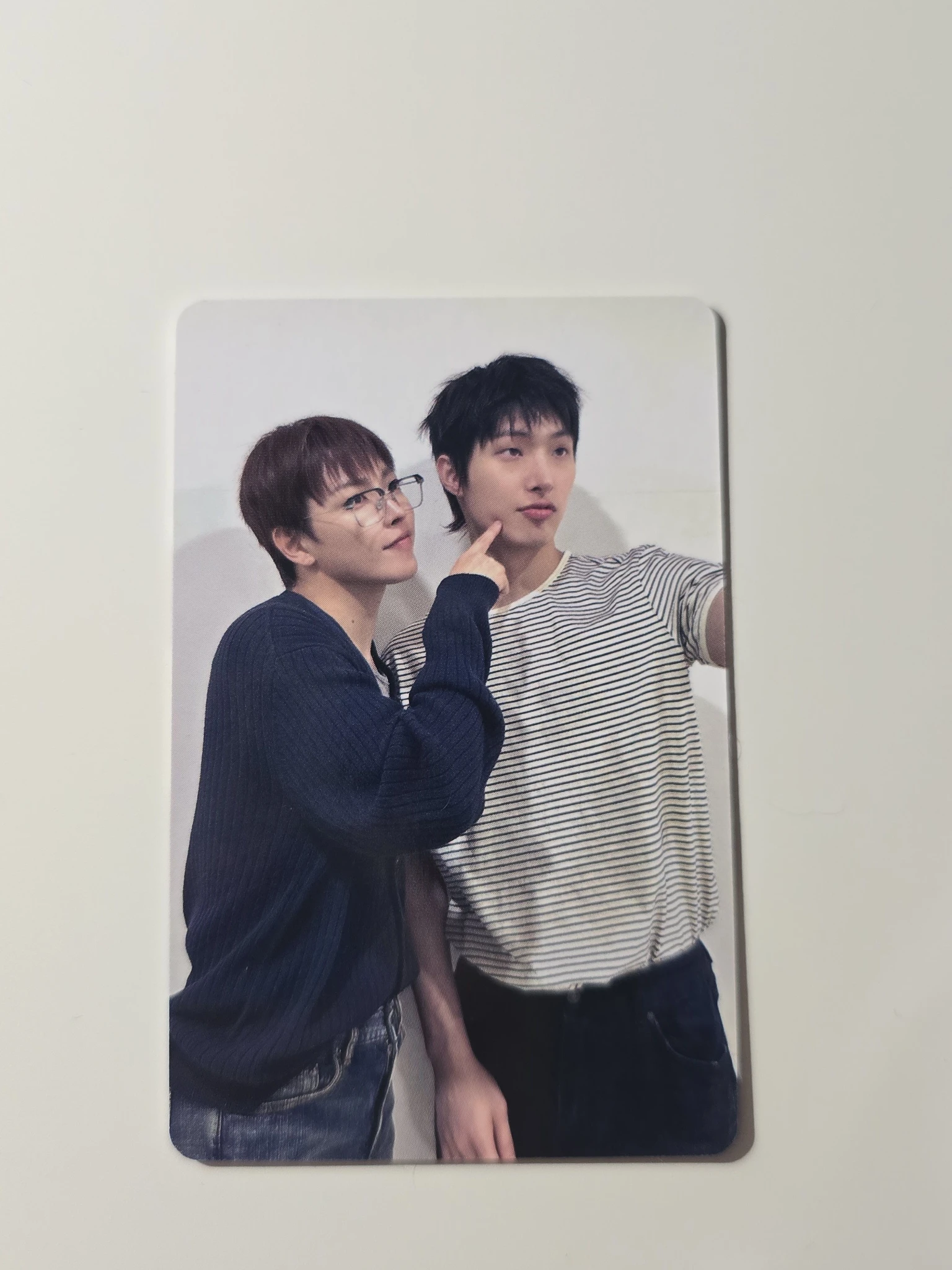 ATEEZ ATEEZ - Hongjoong & Mingi - GOLDEN HOUR : Part.5 Album double-sided musicart (music art) fansign video call/fancall listing photo 2