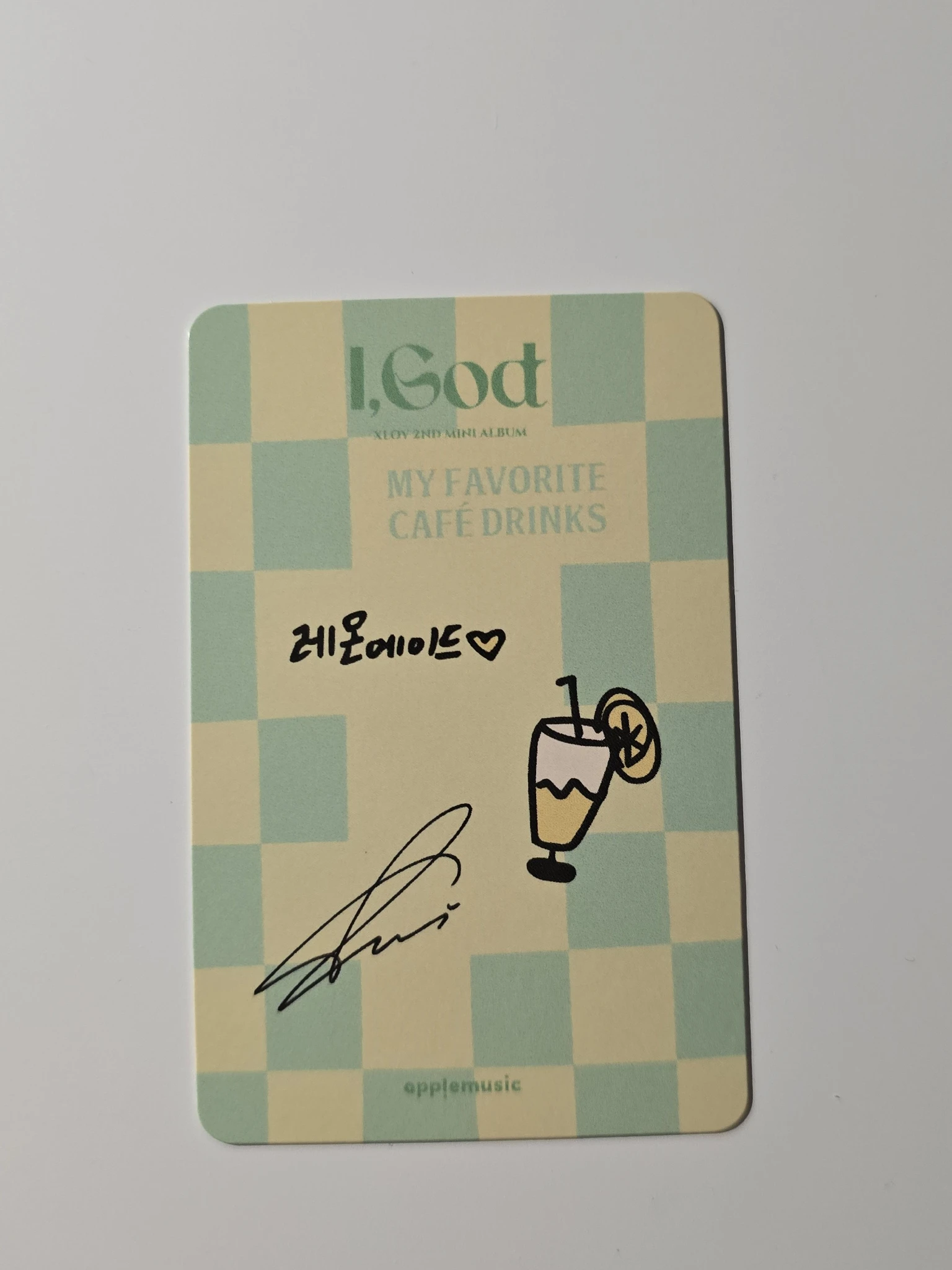 XLOV Rui XLOV - Rui - I, God Album cafe event apple music offline listing photo 2