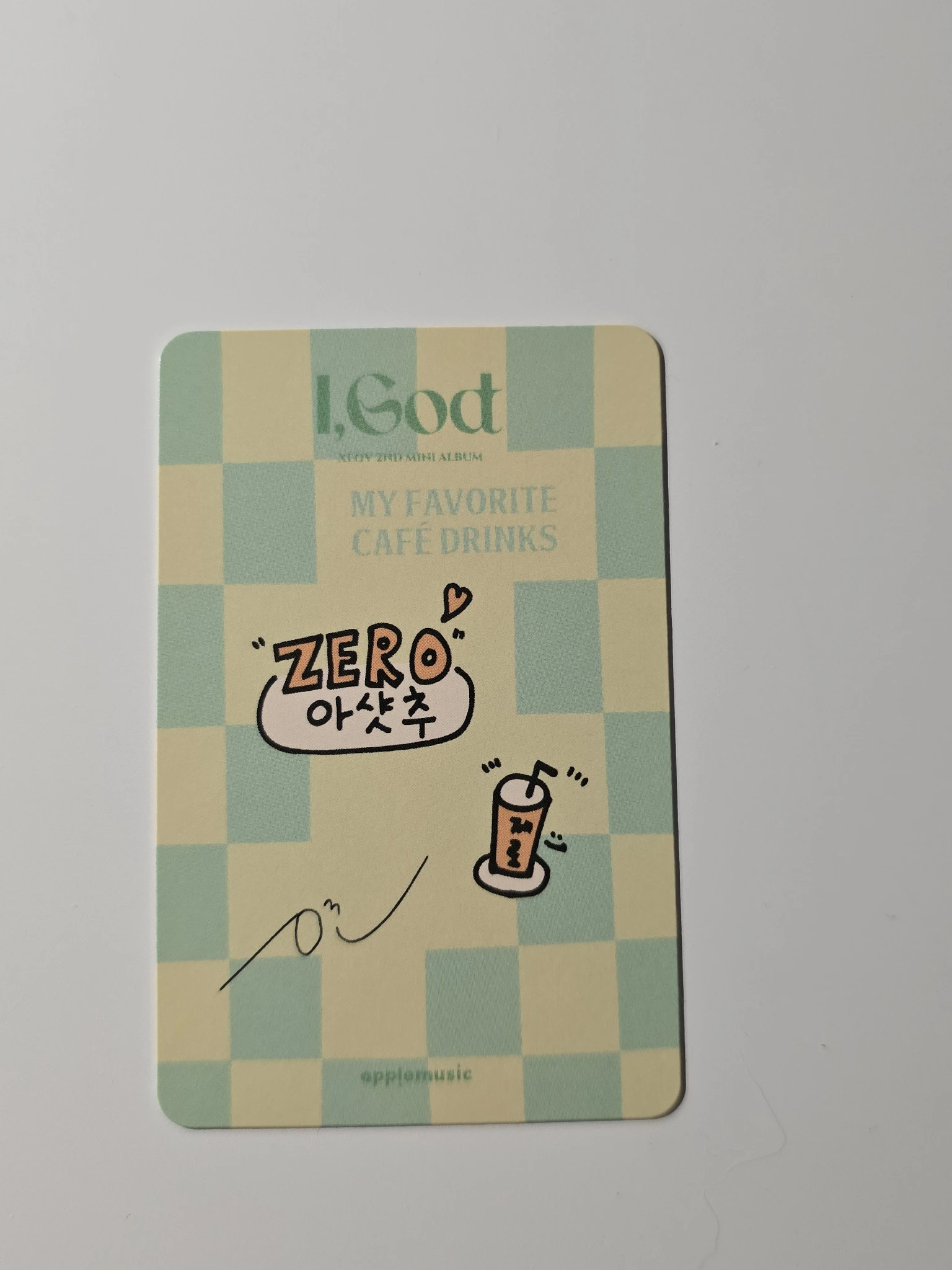 XLOV Hyun XLOV - Hyun - I, God Album cafe event apple music offline listing photo 2