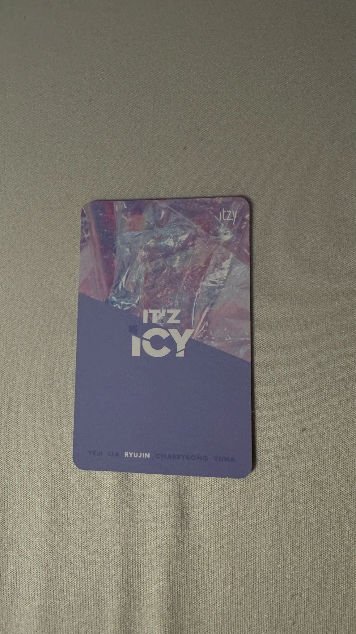 ITZY Ryujin ITZY - Ryujin - IT’Z ICY Album album photocard listing photo 2