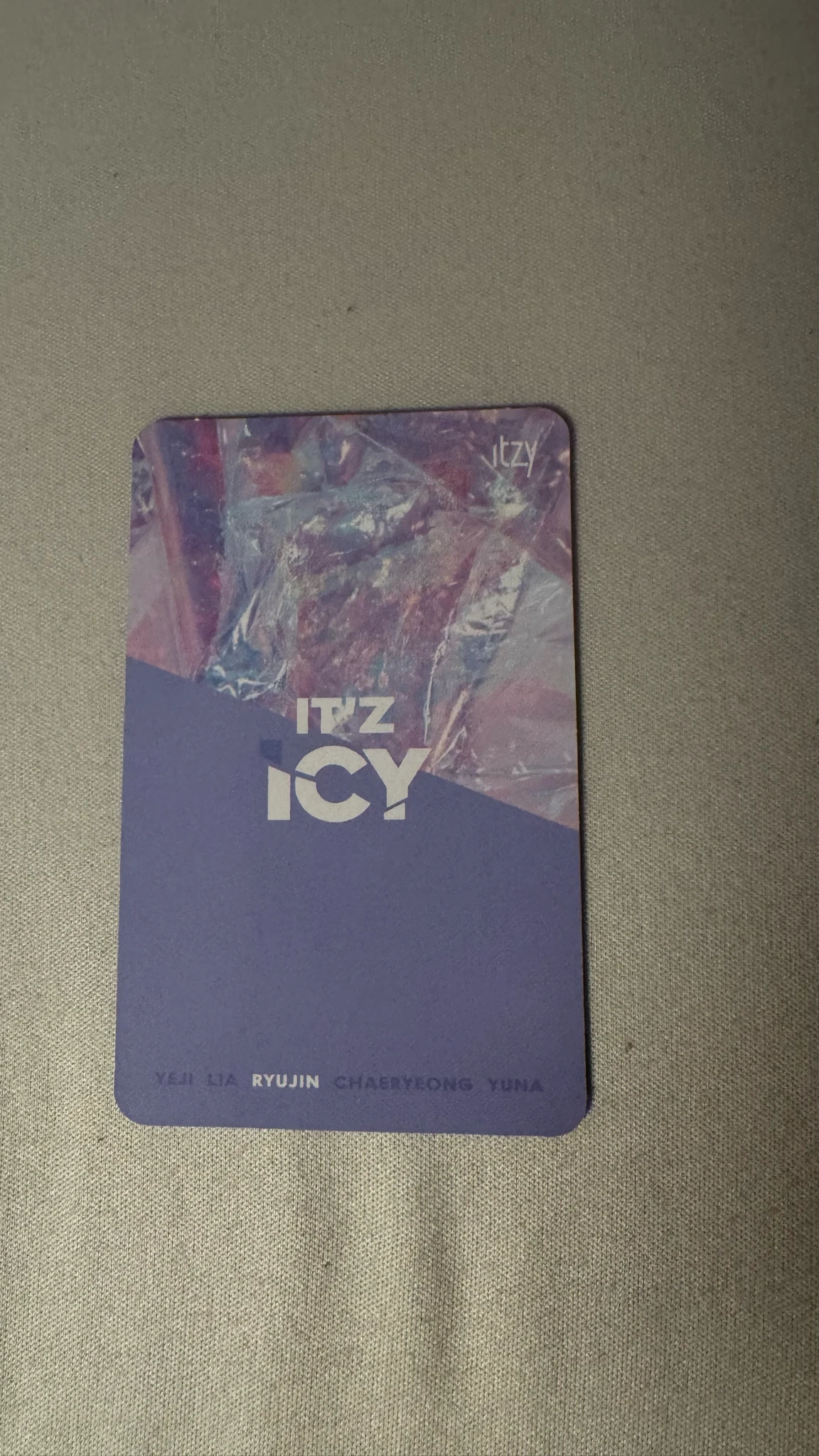 ITZY Ryujin ITZY - Ryujin - IT’Z ICY Album album photocard listing photo 2