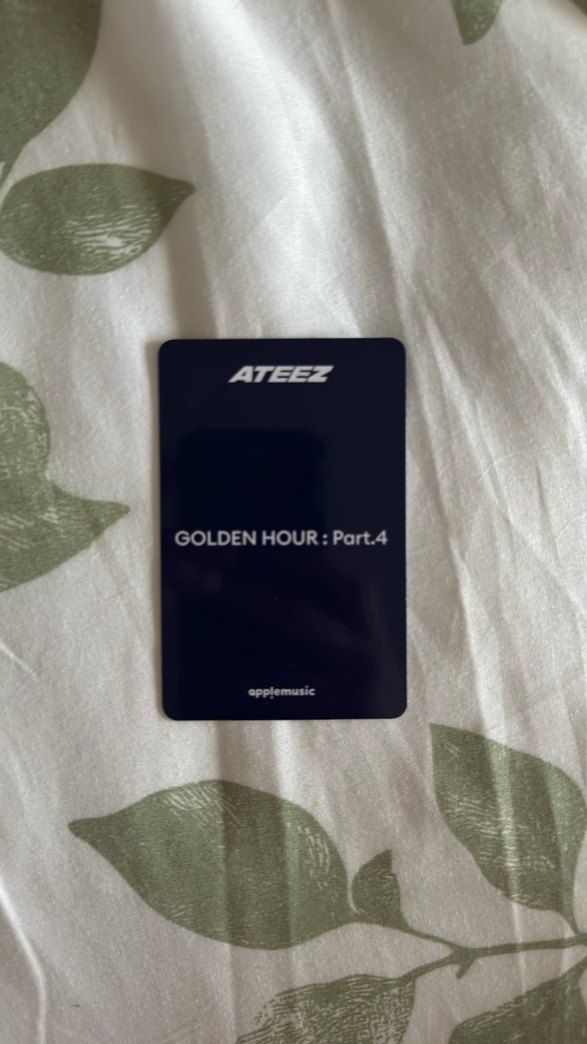 ATEEZ Yeosang ATEEZ - Yeosang - Golden Hour : Part.4 Album apple music pob (pre-order benefit) round 1 photobook version FPO listing photo 2