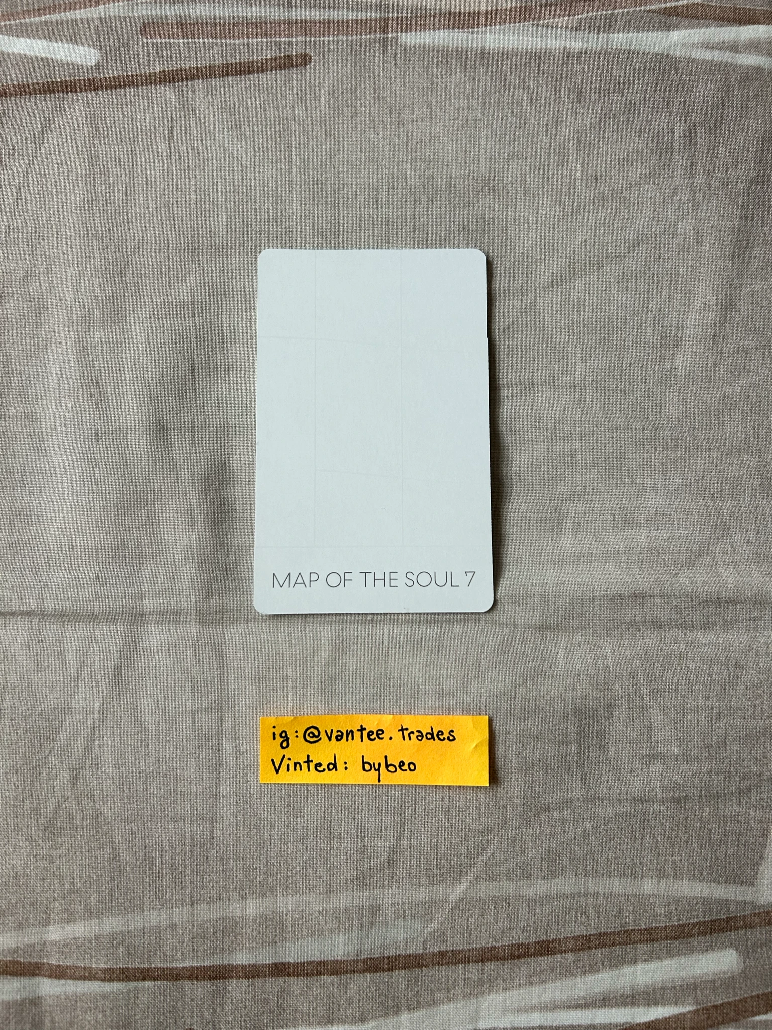 BTS j-hope BTS - J-HOPE - Map of the Soul: 7 Album album photocard ver. 4 listing photo 2
