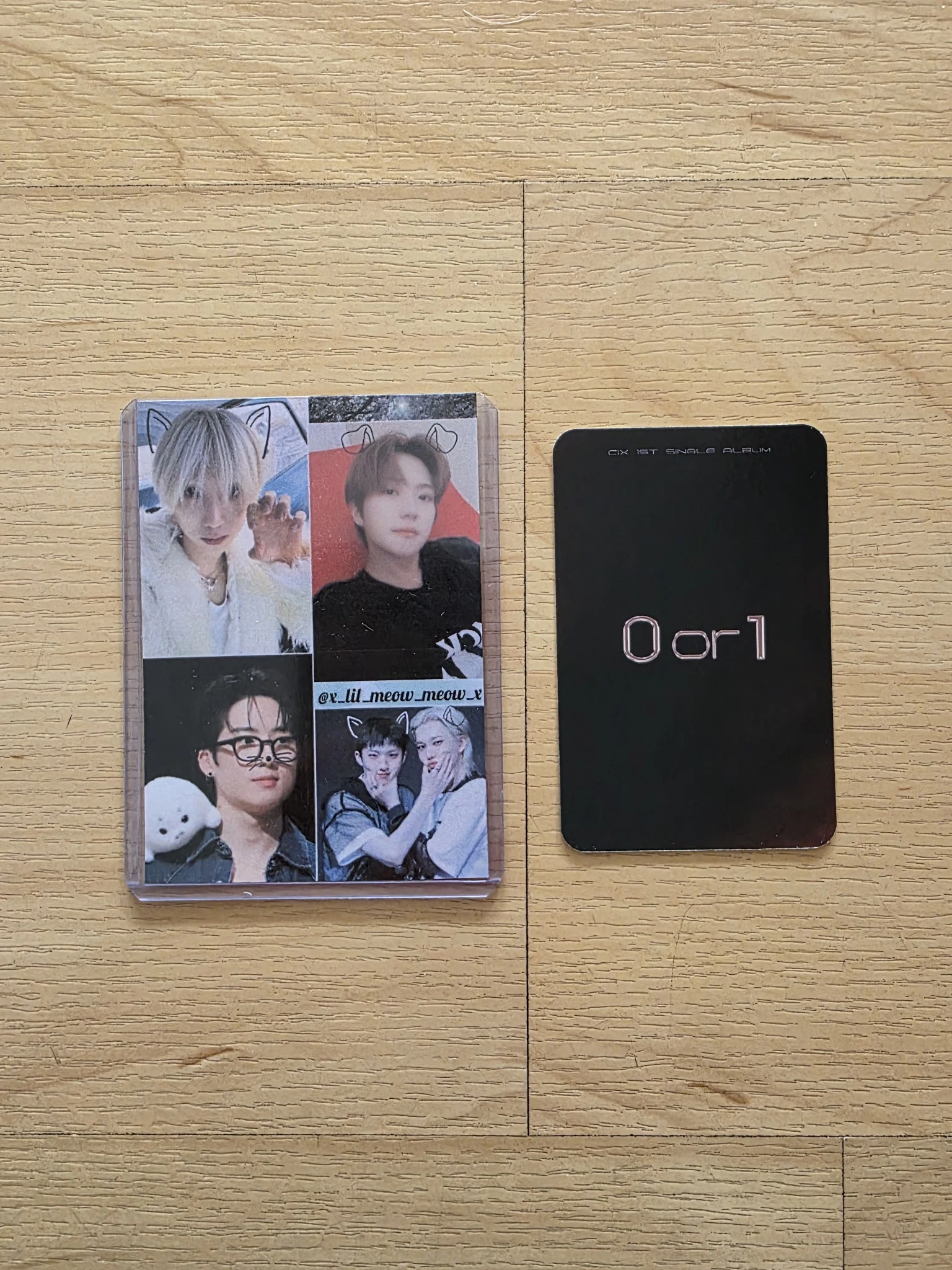 CIX BX CIX - BX - 0 or 1 Album album photocard android version listing photo 2