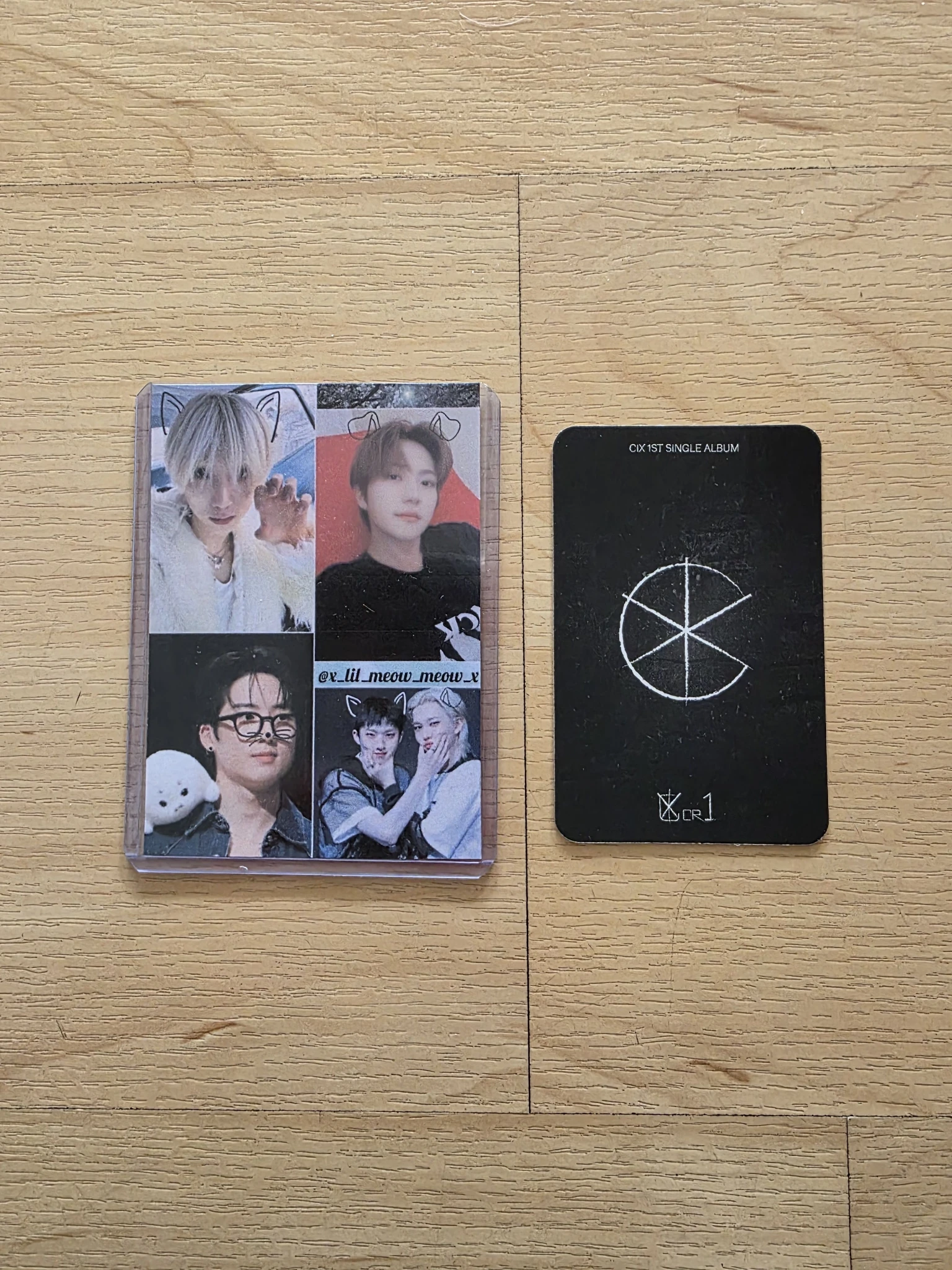 CIX BX CIX - BX - 0 or 1 Album album photocard humanoid version listing photo 2