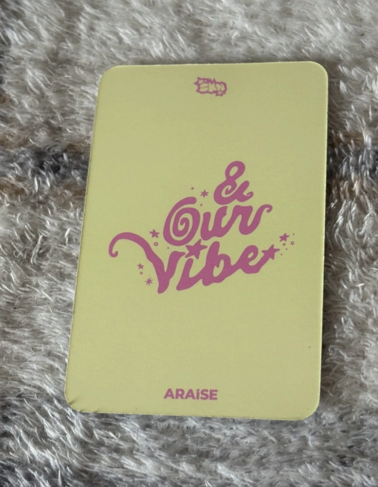 SAY MY NAME Dohee SAY MY NAME - Dohee - &our vibe Album araise round 5 video call/fancall listing photo 2