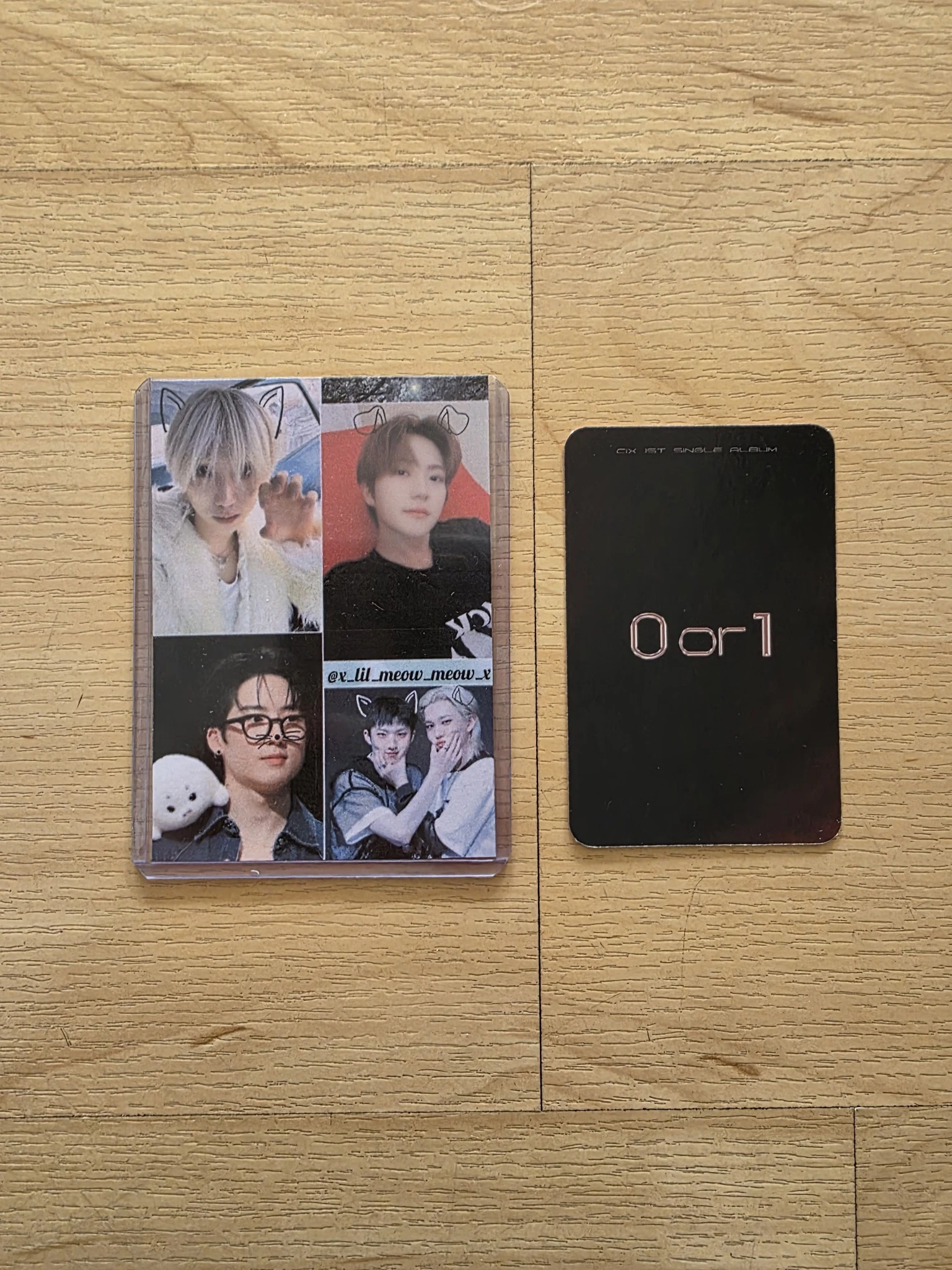 CIX Seunghun CIX - Seunghun - 0 or 1 Album album photocard android version listing photo 2