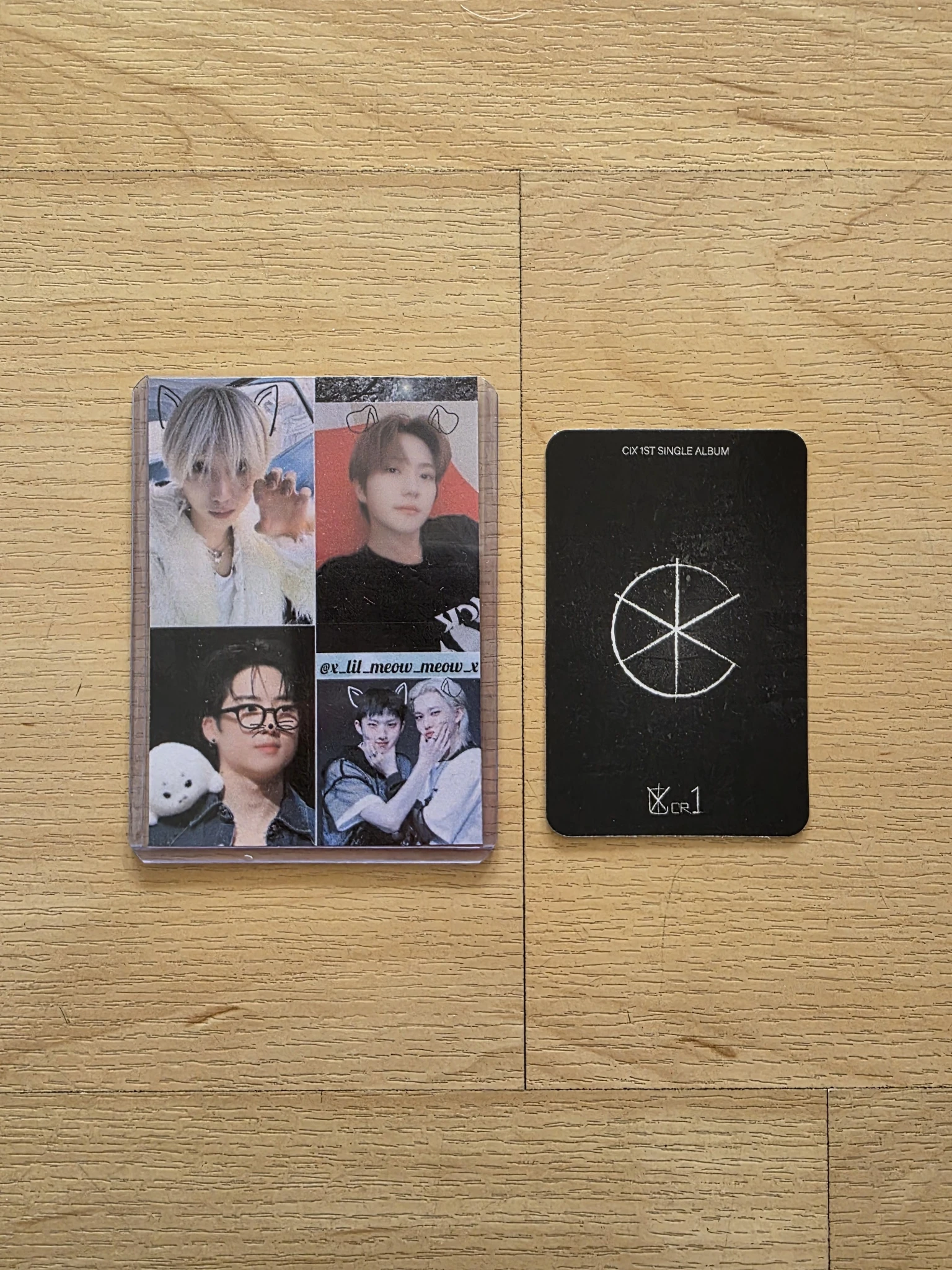 CIX Seunghun CIX - Seunghun - 0 or 1 Album album photocard humanoid version listing photo 2