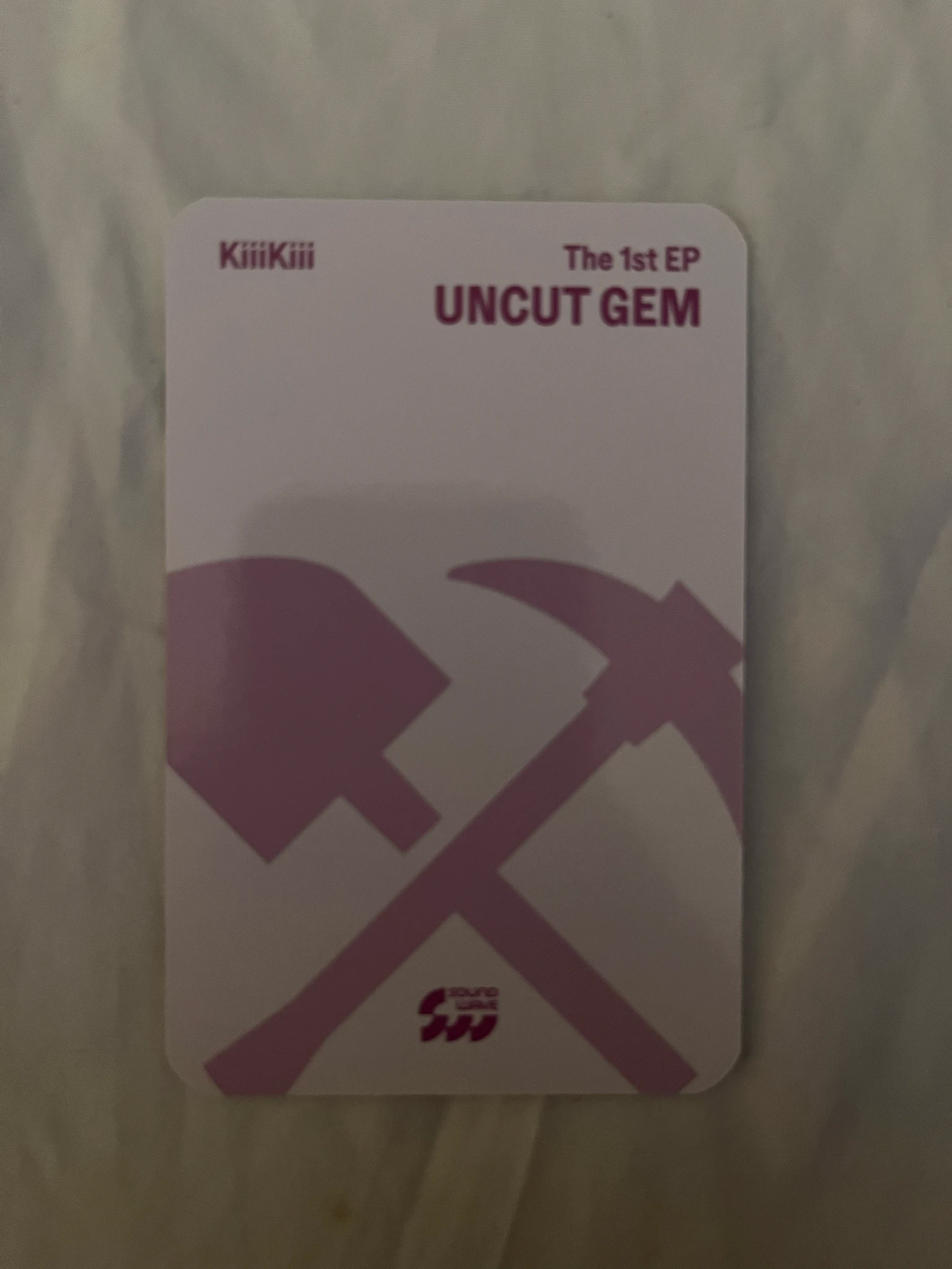 KiiiKiii Sui KiiiKiii - UNCUT GEM Album soundwave lucky draw listing photo 2