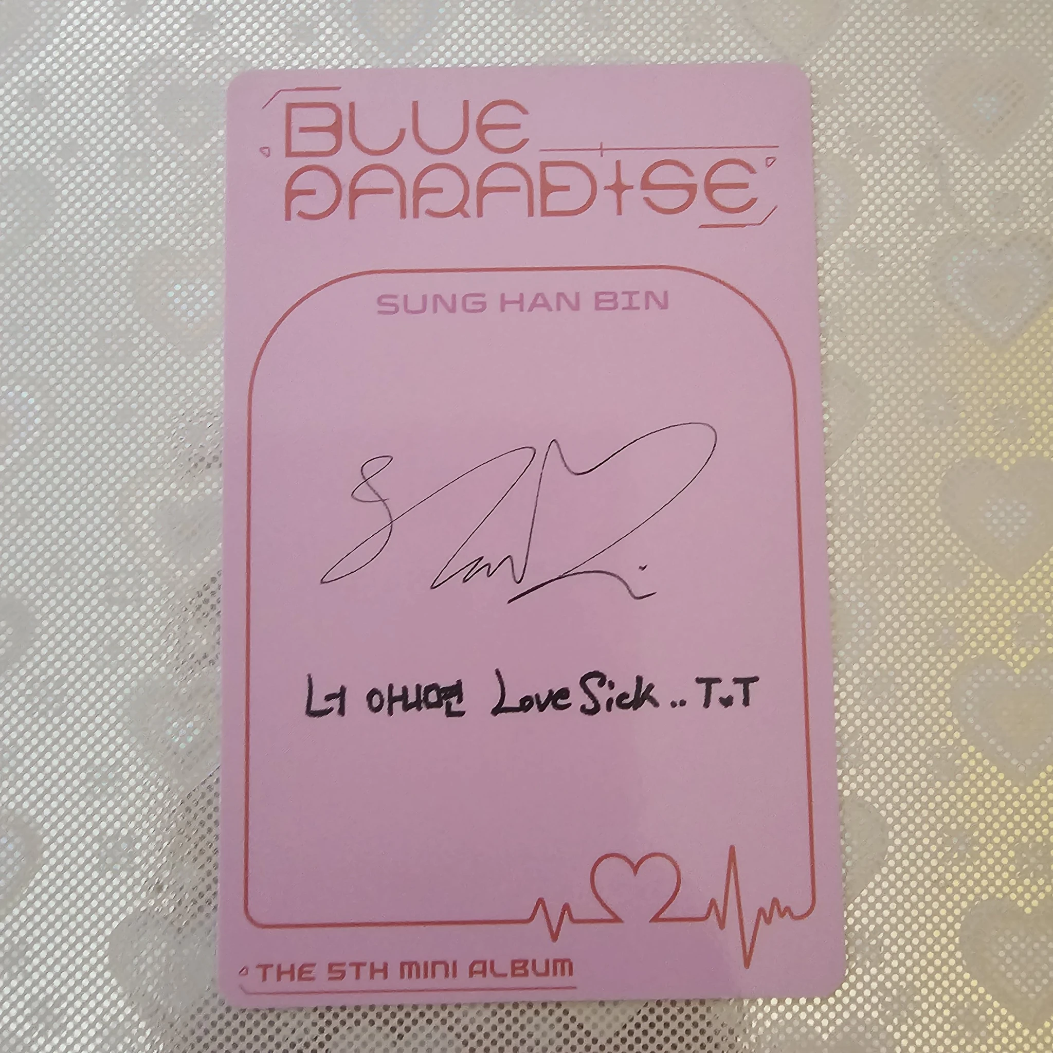 ZEROBASEONE Hanbin ZEROBASEONE - Hanbin - Blue Paradise Album listing photo 2