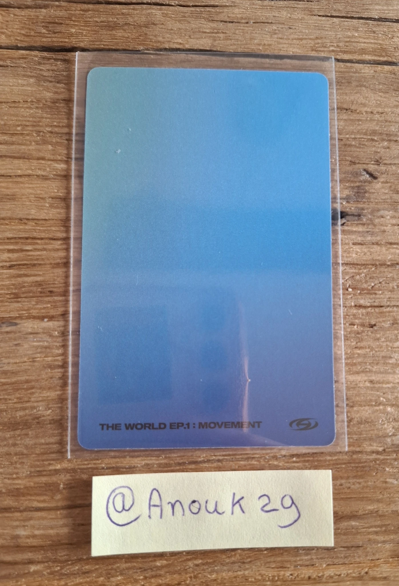 ATEEZ Yunho ATEEZ - Yunho - THE WORLD EP.1 : MOVEMENT Album album photocard A version version 1 listing photo 2