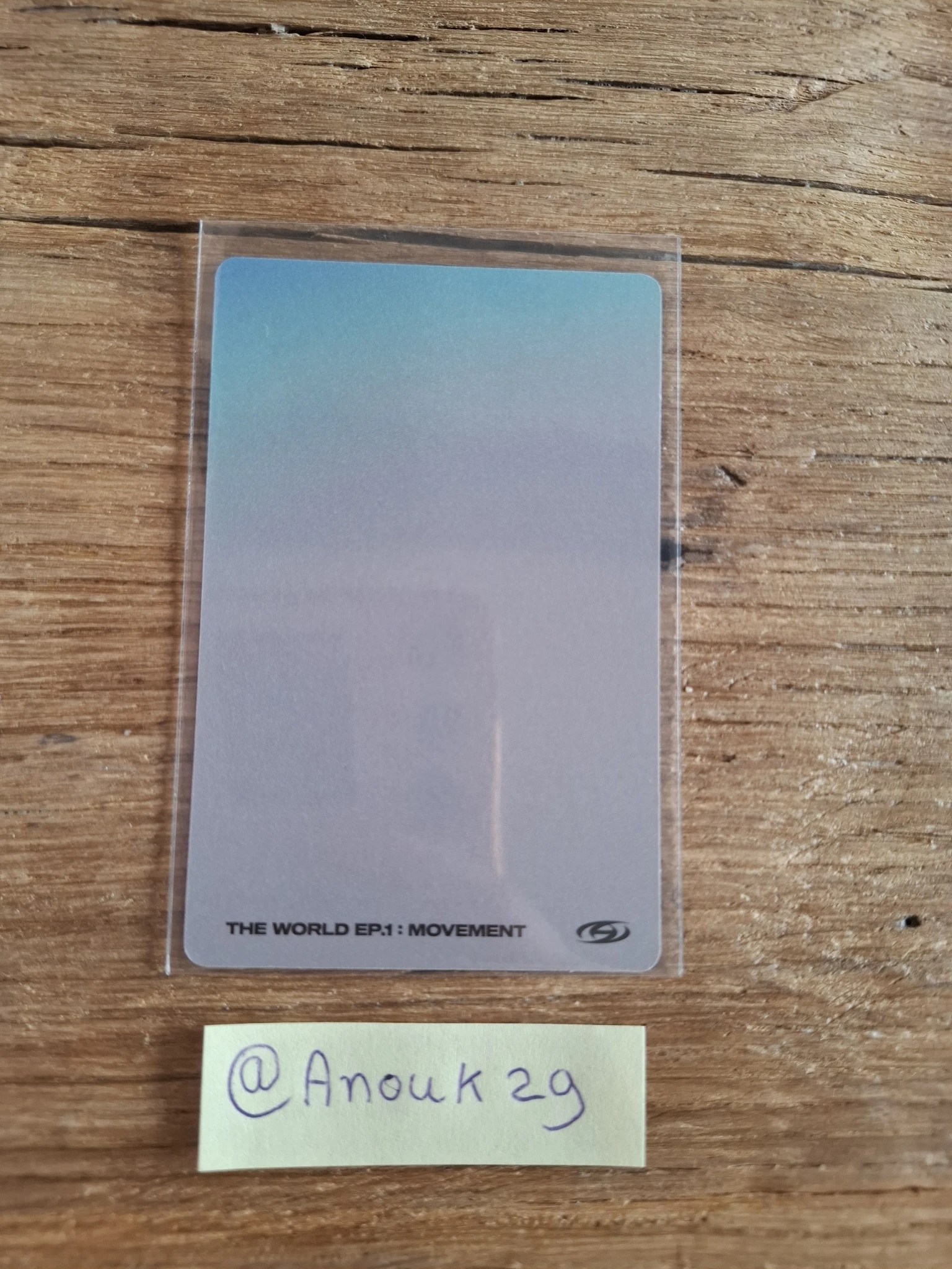 ATEEZ Jongho ATEEZ - Jongho - THE WORLD EP.1 : MOVEMENT Album album photocard A version version 2 listing photo 2