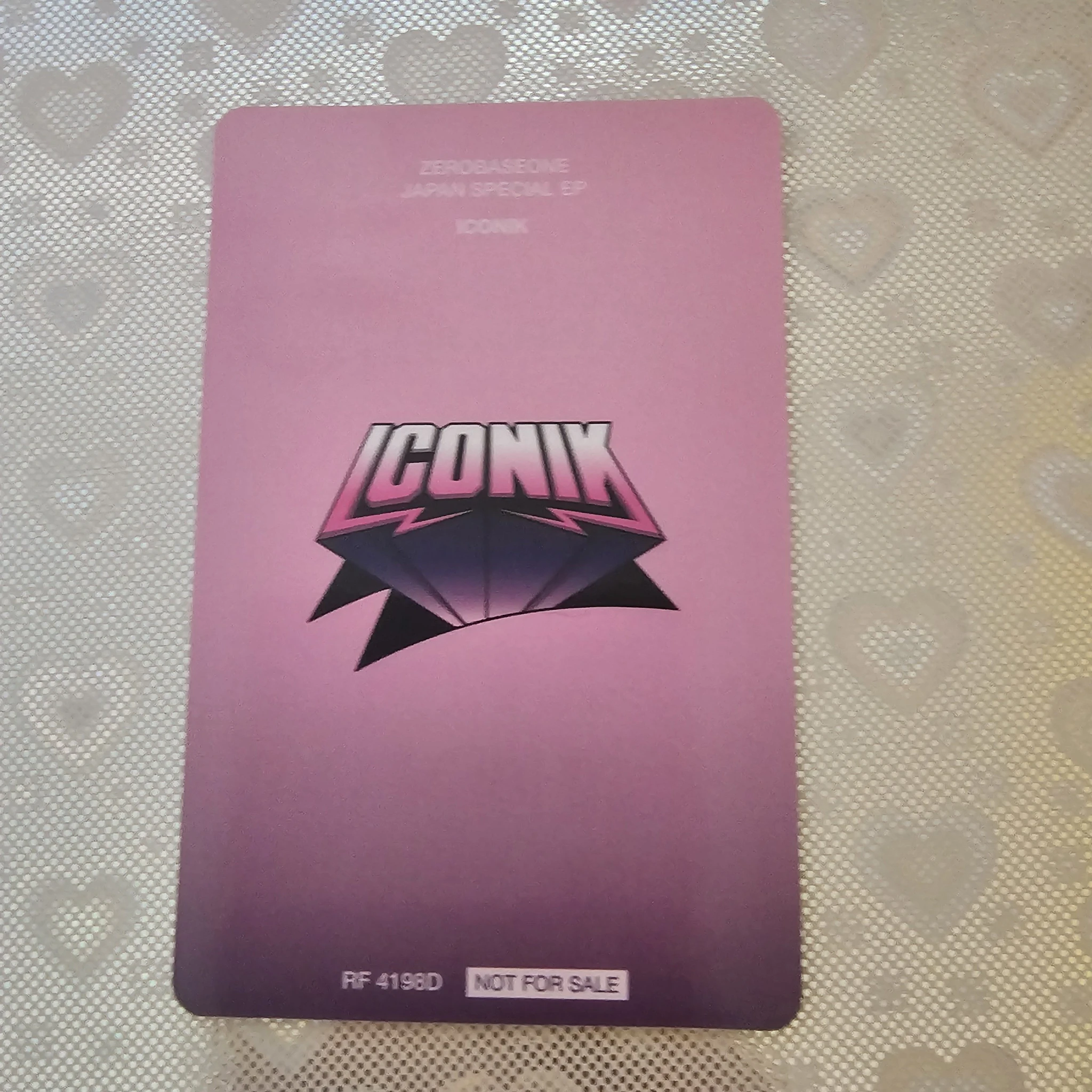 ZEROBASEONE Matthew ZEROBASEONE - Matthew - Iconik Album standard version album photocard japanese album A version first press only listing photo 2