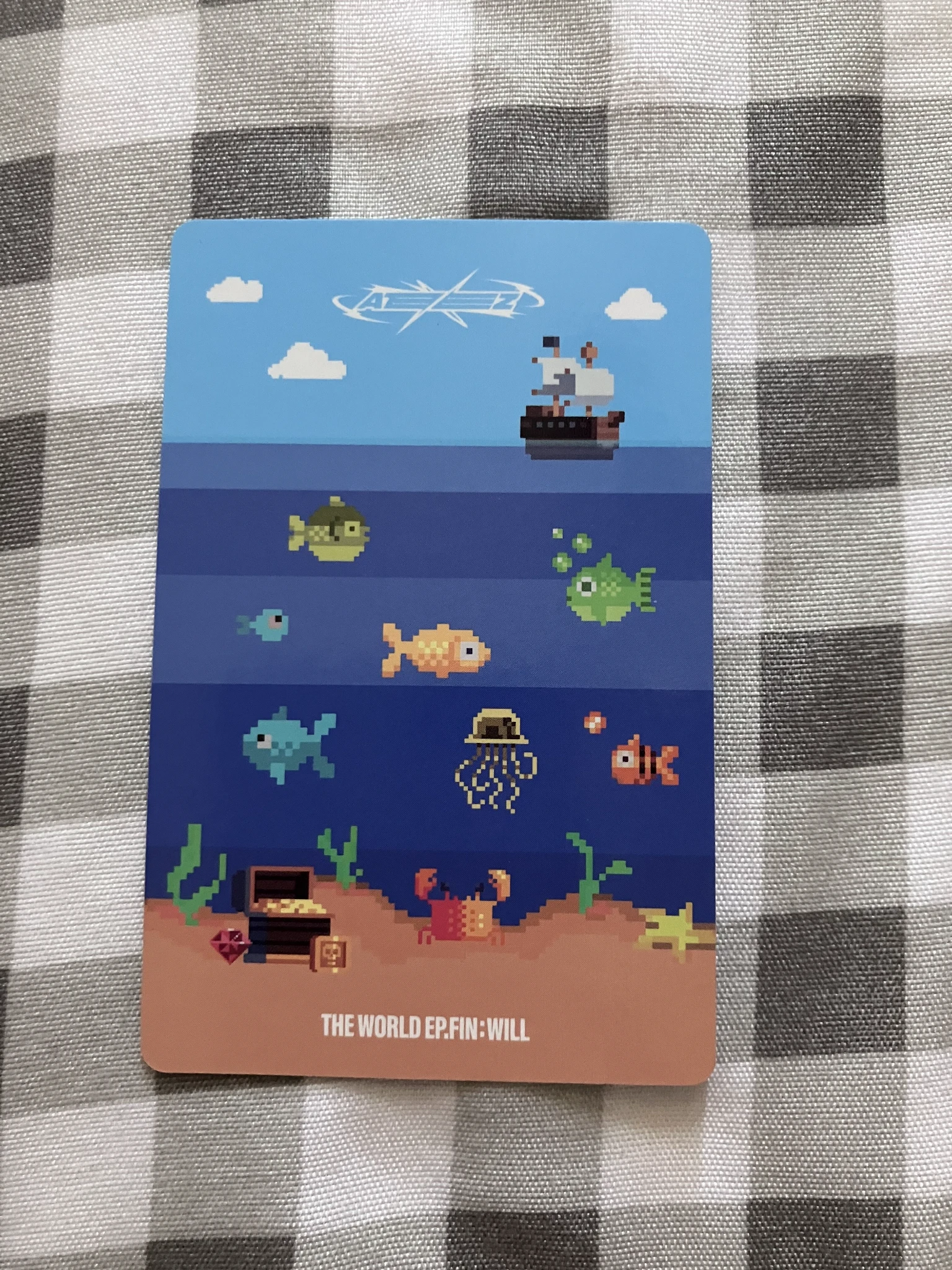ATEEZ Yeosang ATEEZ - Yeosang - THE WORLD EP.FIN : WILL Album hello82 exclusive pop-up exclusive listing photo 2