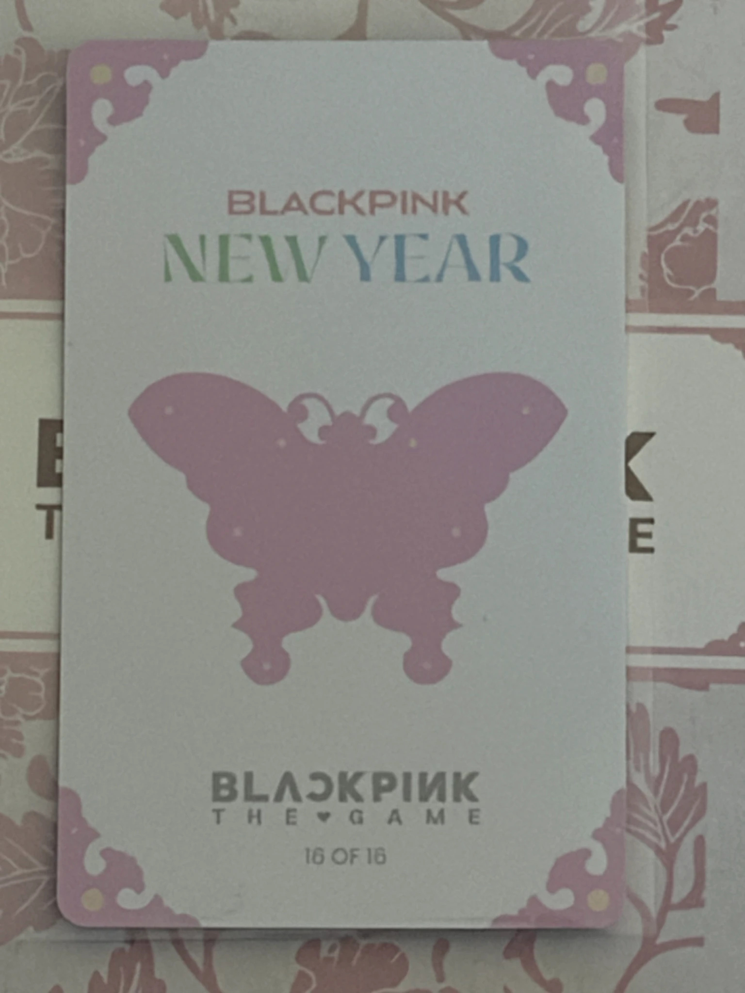 BLACKPINK Lisa BLACKPINK - Lisa - BPTG - New Year Greeting Other merch photocard photocard set listing photo 2