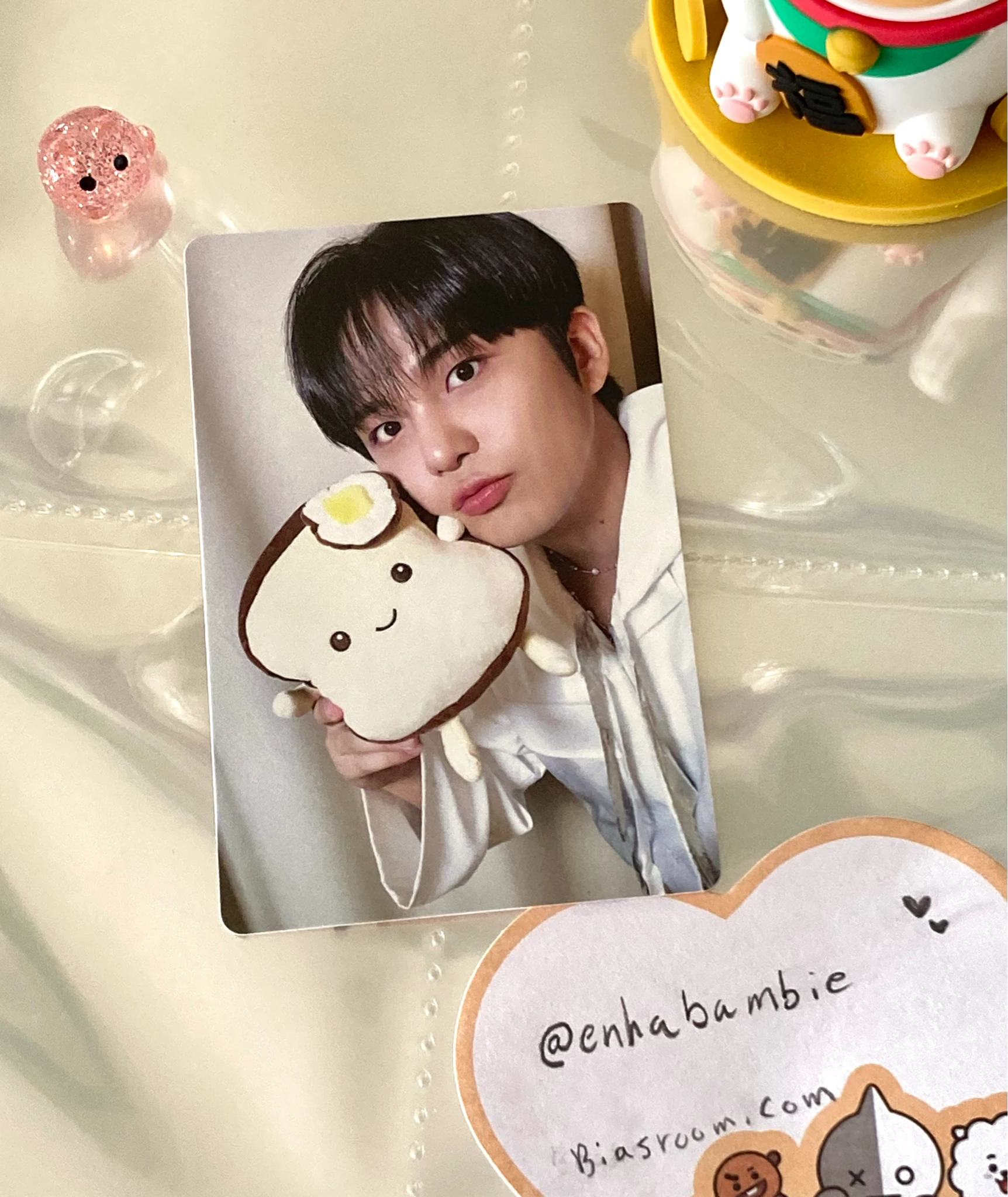 ATEEZ Jongho ATEEZ - Jongho - Golden Hour : Part.2 Album pob (pre-order benefit) album photocard barnes & noble exclusive listing photo 2