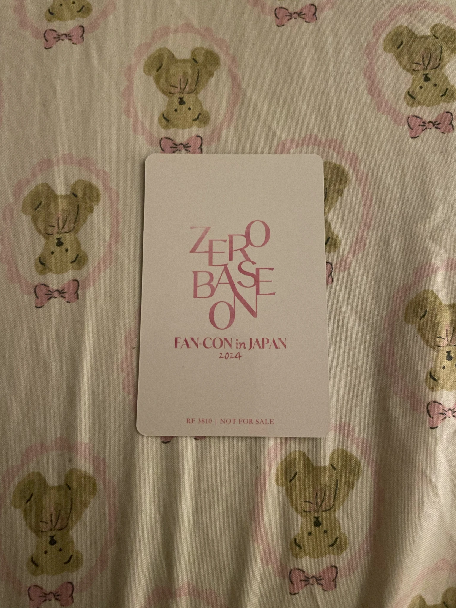 ZEROBASEONE Taerae ZEROBASEONE - Taerae - 2024 Fan-con in Japan Event dvd/blu-ray photocard listing photo 2