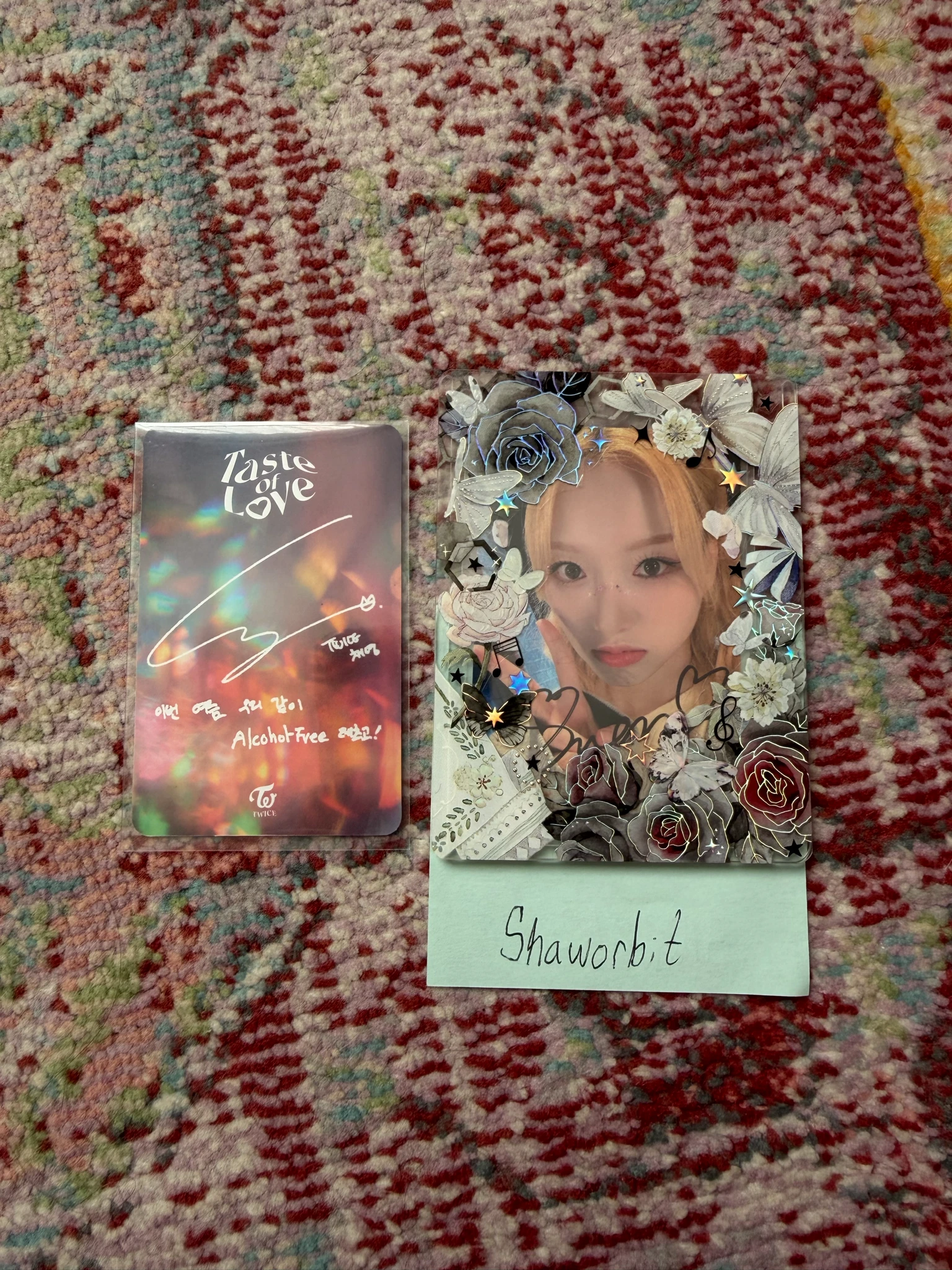 TWICE Chaeyoung TWICE - Chaeyoung - Taste of Love Album album photocard listing photo 2
