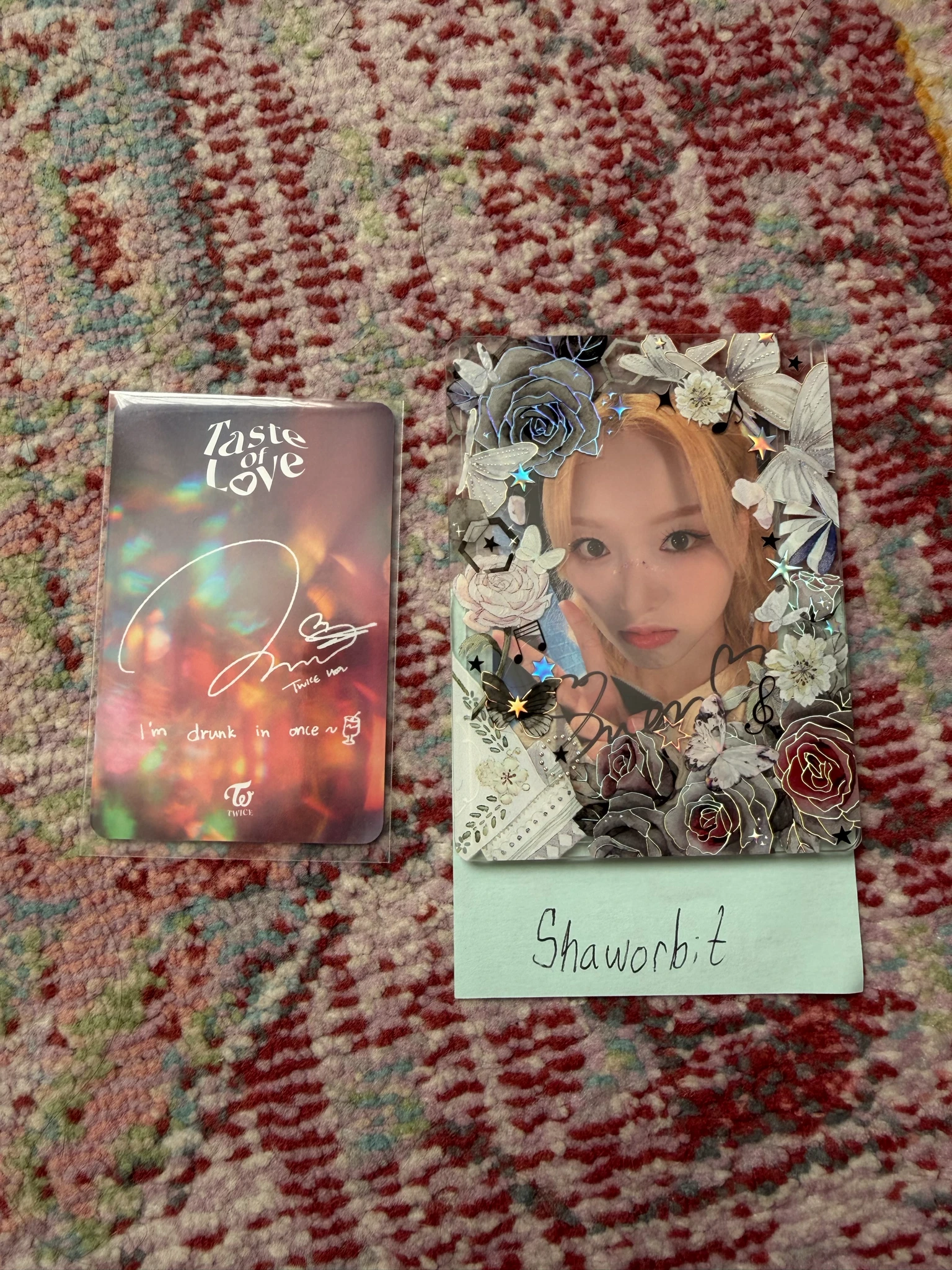 TWICE Nayeon TWICE - Nayeon - Taste of Love Album album photocard listing photo 2