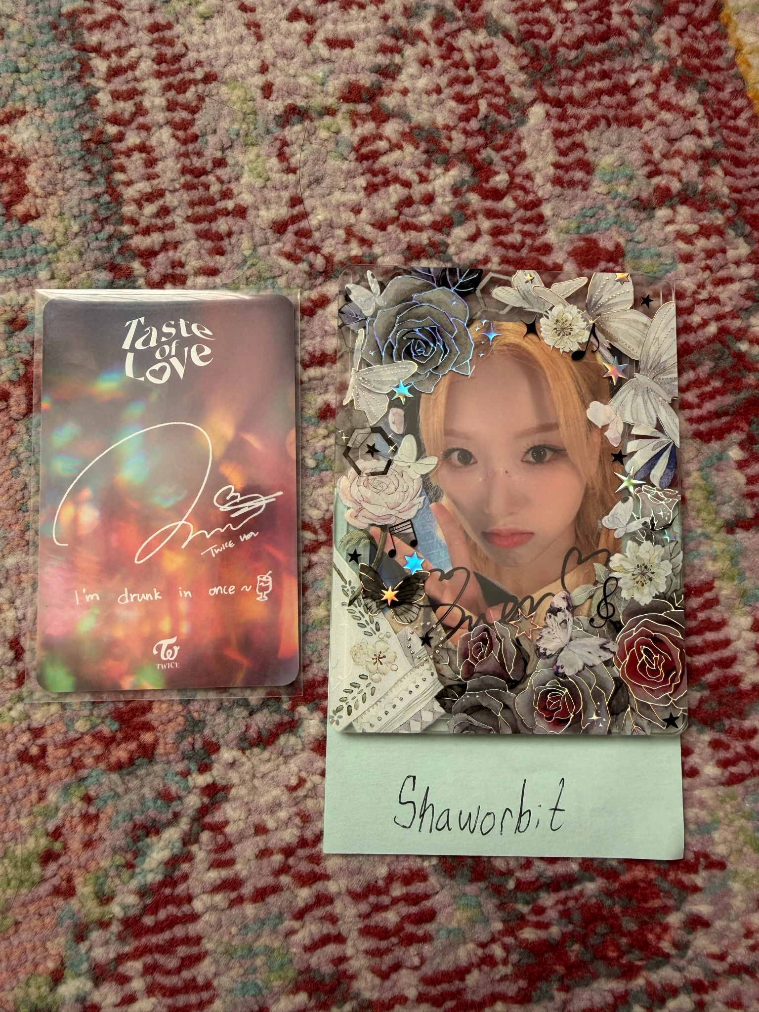 TWICE Nayeon TWICE - Nayeon - Taste of Love Album album photocard listing photo 2
