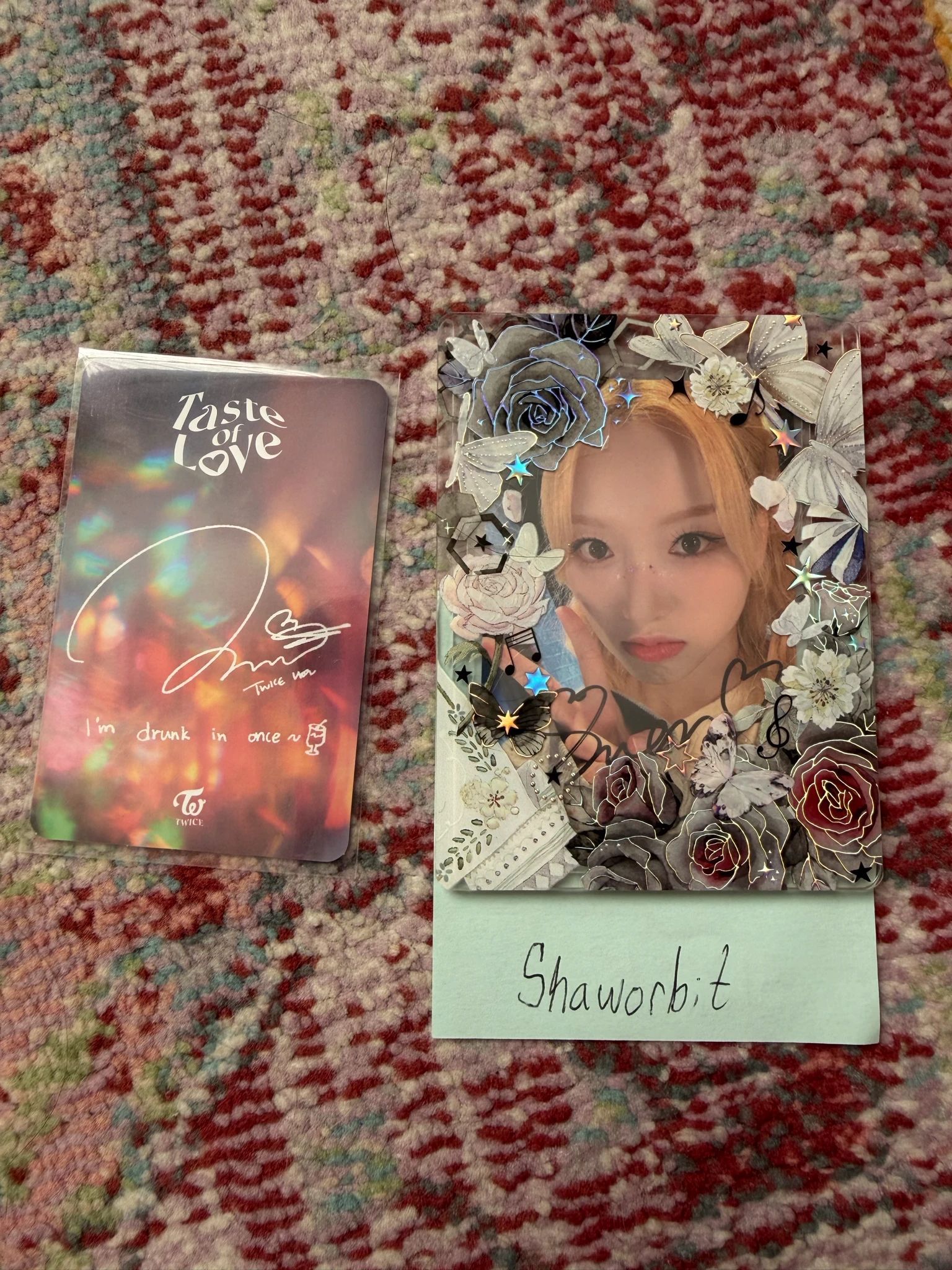 TWICE Nayeon TWICE - Nayeon - Taste of Love Album album photocard listing photo 2