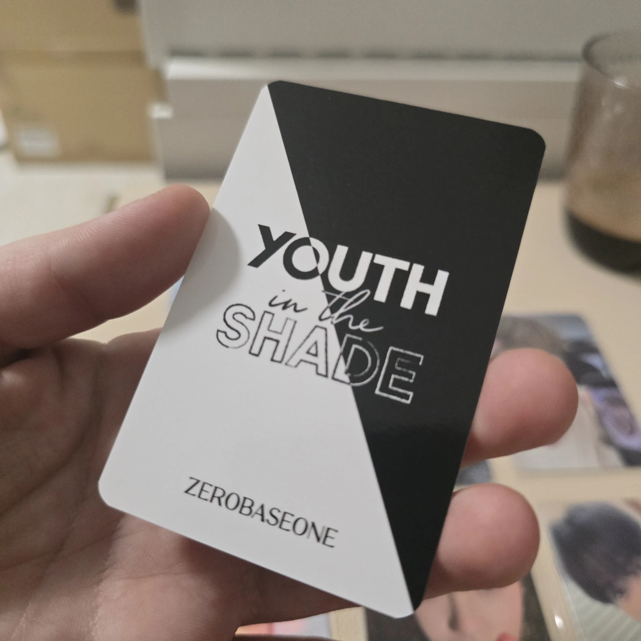 ZEROBASEONE Hanbin ZEROBASEONE - Hanbin - Youth in the Shade Album pob (pre-order benefit) jump up listing photo 2