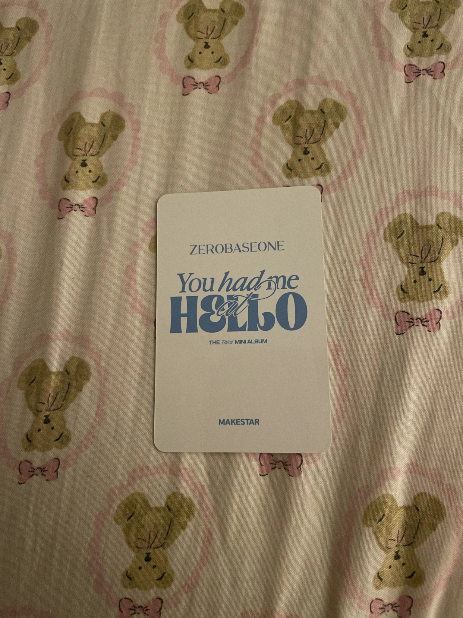 ZEROBASEONE Gyuvin ZEROBASEONE - Gyuvin - You Had Me at Hello Album makestar video call (fancall) round 1 zerose version listing photo 2