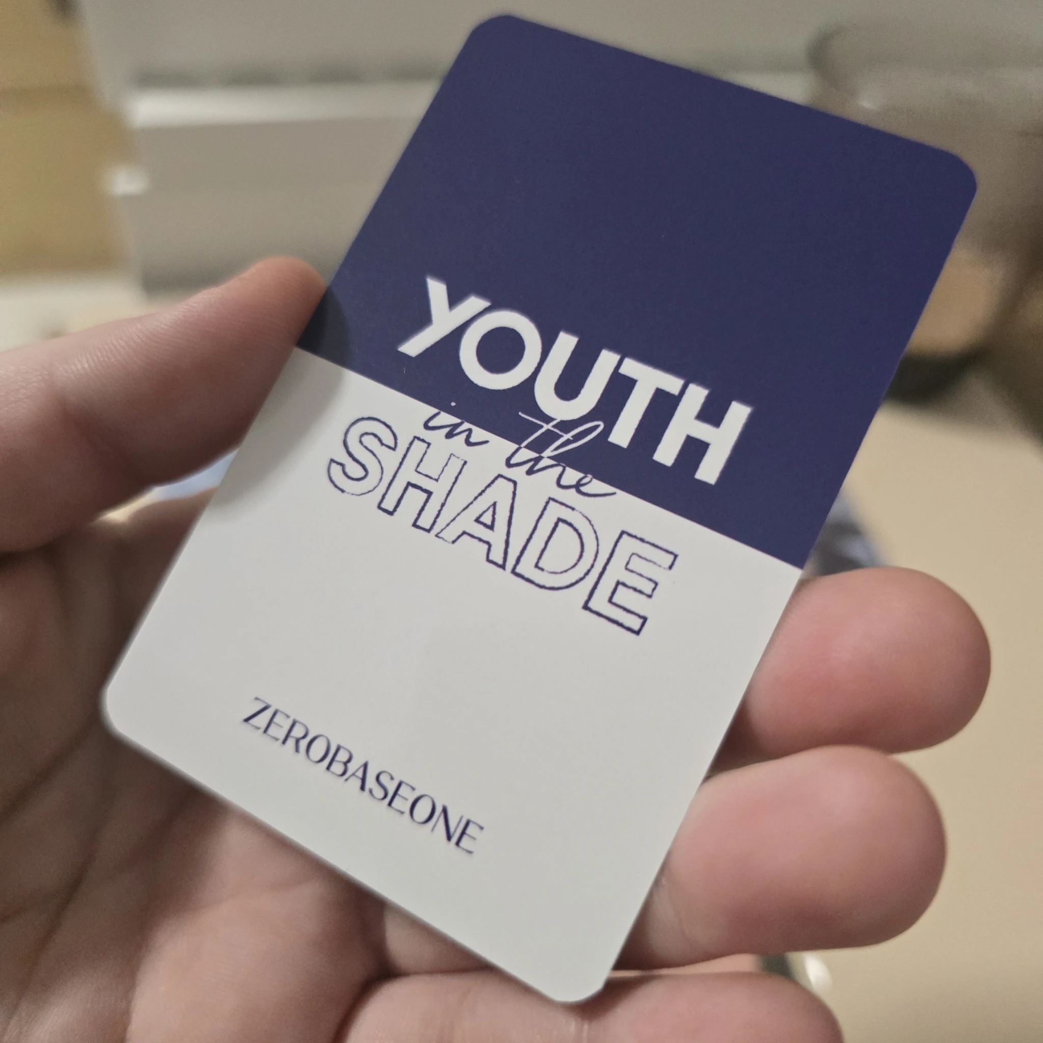 ZEROBASEONE Jiwoong ZEROBASEONE - Jiwoong - Youth in the Shade Album jump up lucky draw digipack version listing photo 2