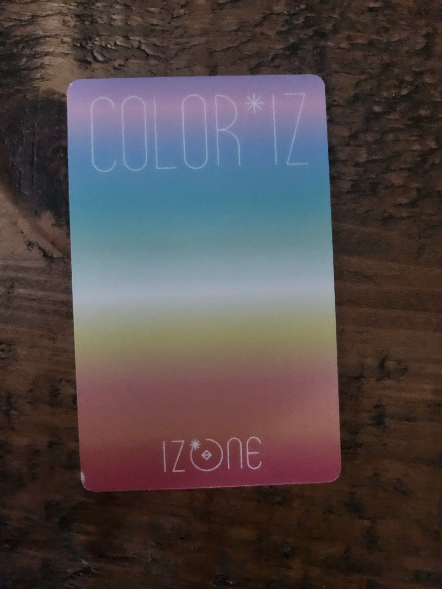 IZ*ONE Yena IZ*ONE - Yena - COLOR*IZ Album album photocard korean album kihno ver. a ver. listing photo 2