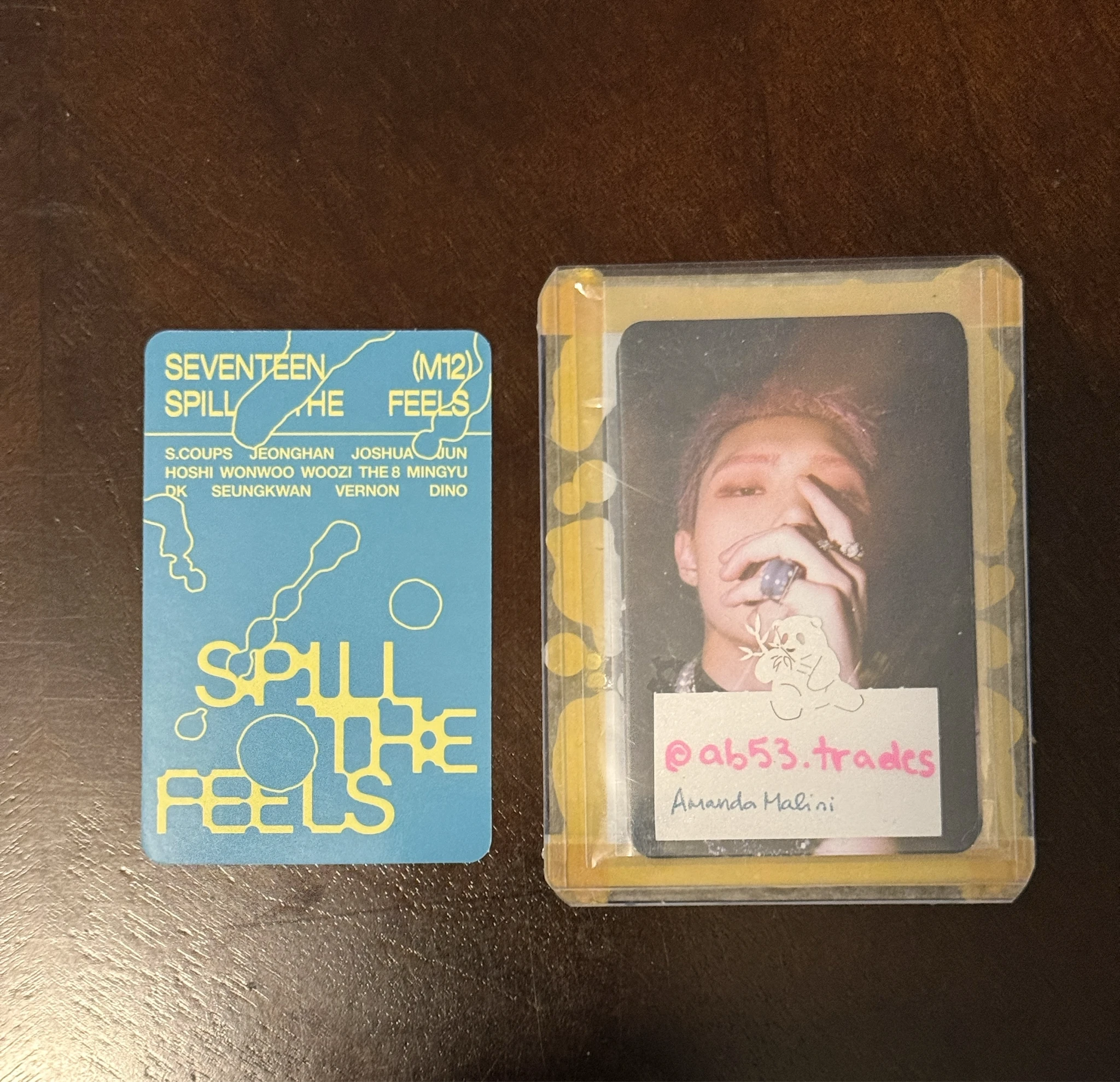 SEVENTEEN S.Coups SEVENTEEN - S.Coups - Spill the Feels Album album photocard feel blue version listing photo 2