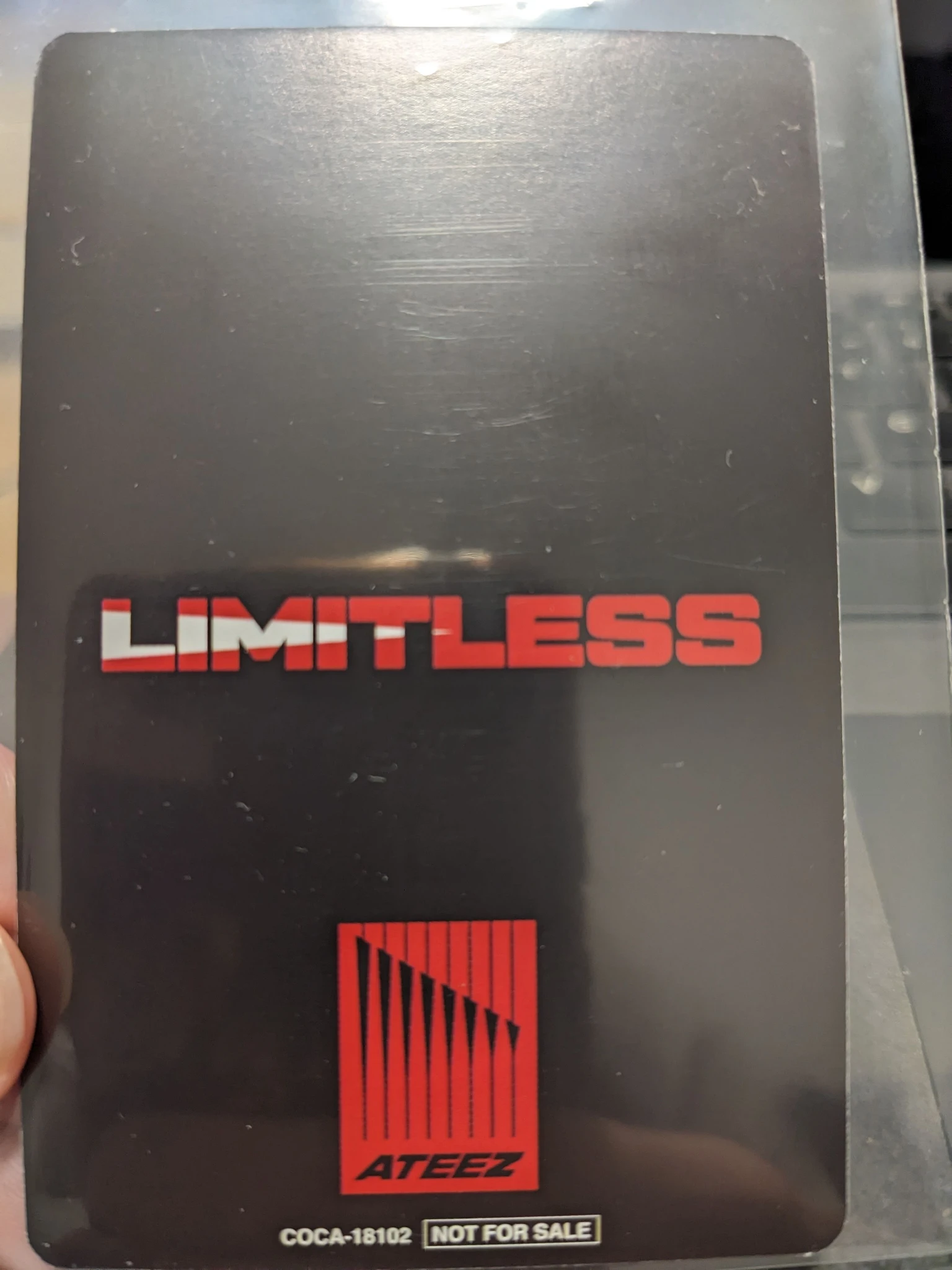 ATEEZ Yunho ATEEZ - Yunho - Limitless Album Limited A Version japanese album listing photo 2
