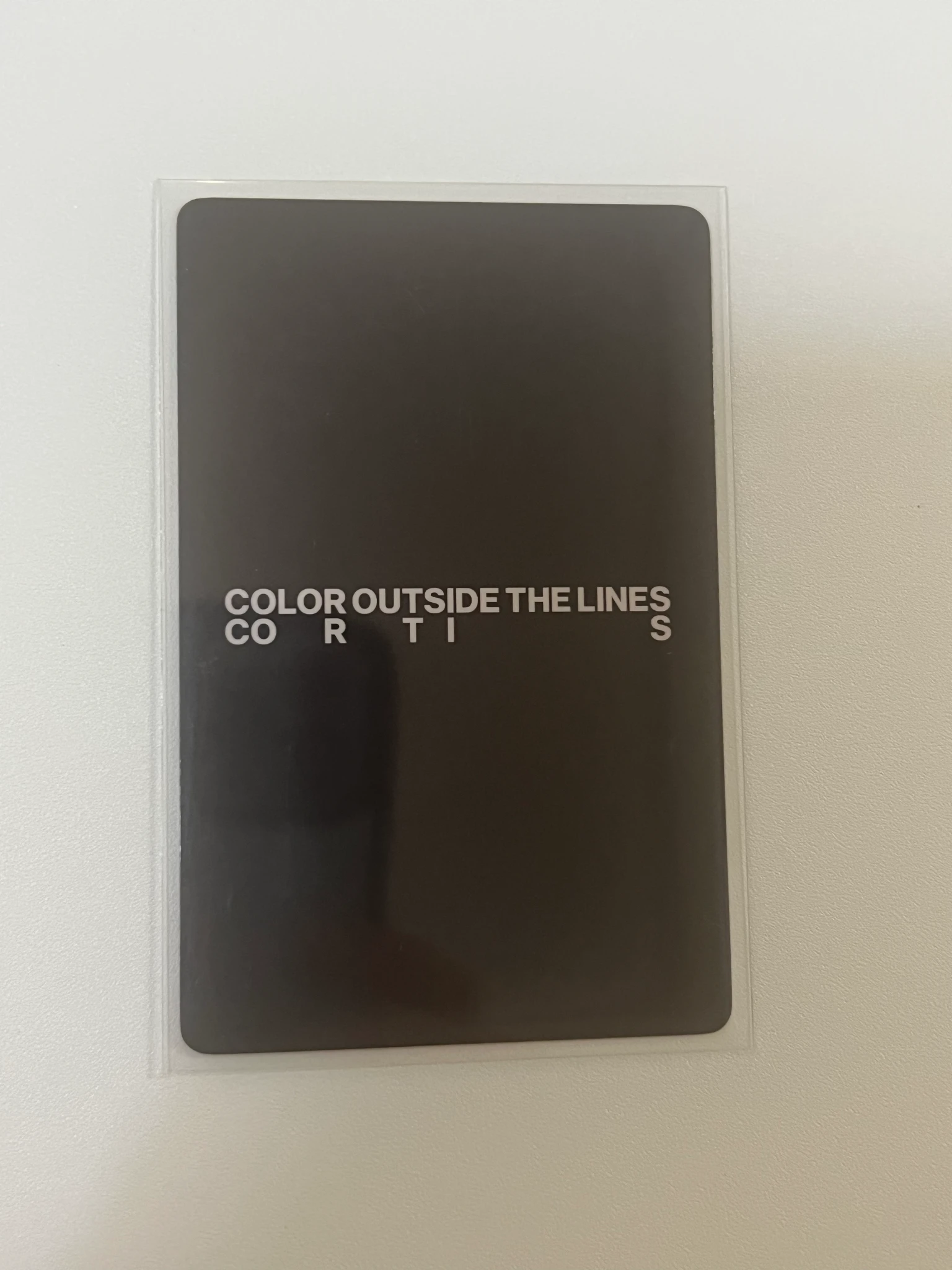CORTIS Martin CORTIS - Martin - COLOR OUTSIDE THE LINES  Album yizhiyu lucky draw round 2 pre-order benefit (pob) listing photo 2