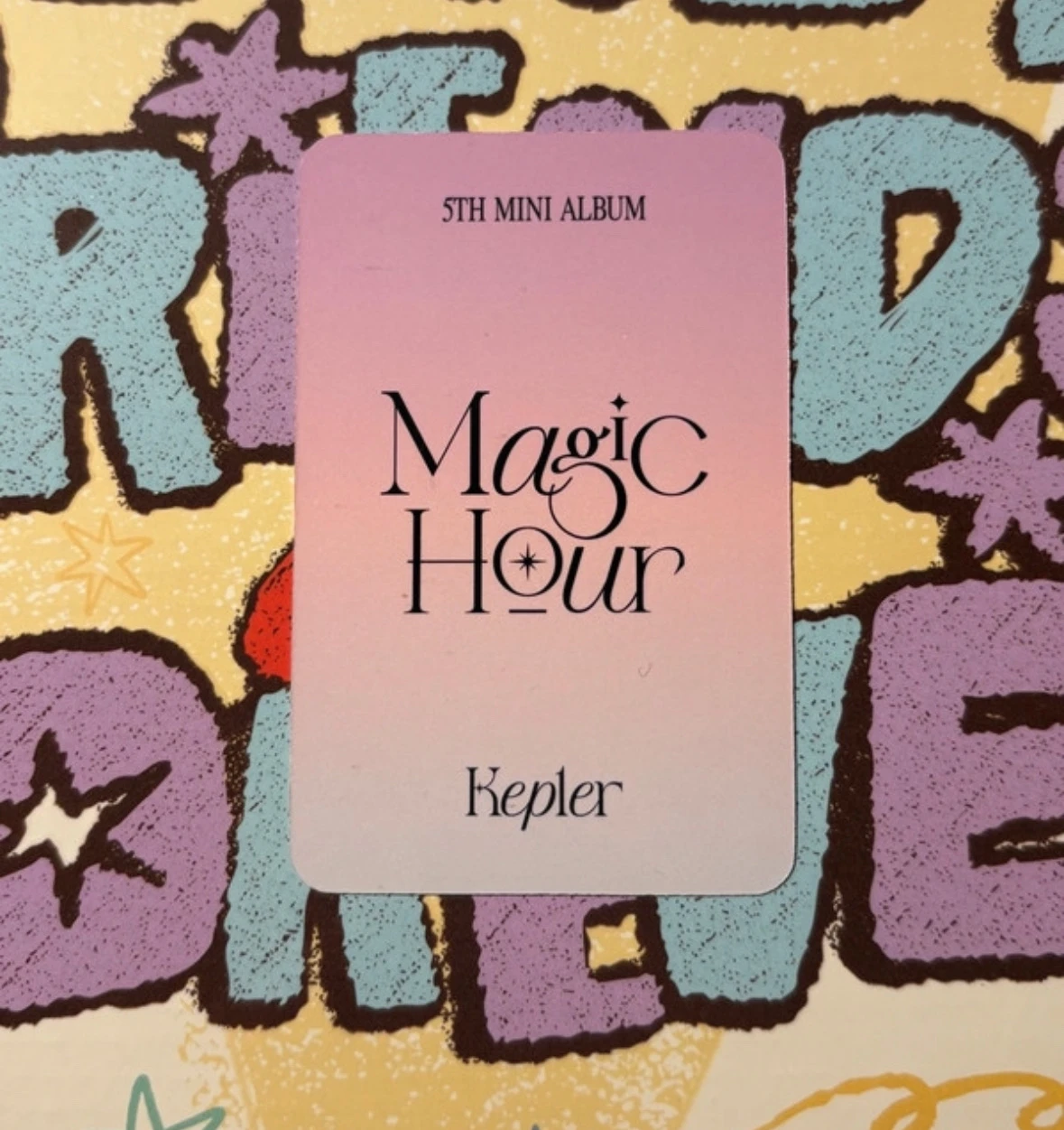 Kep1er Hikaru Kep1er - Hikaru - Magic Hour Album apple music offline fansign listing photo 2
