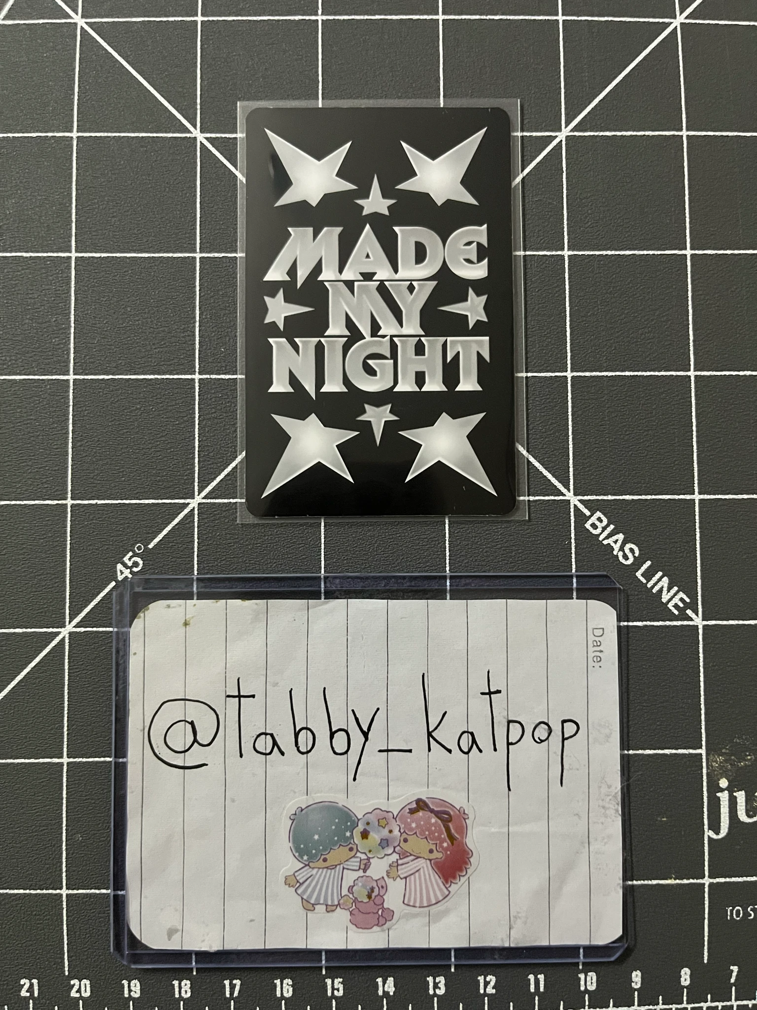 LE SSERAFIM LE SSERAFIM - Made My Night Album album photocard chemical night version listing photo 2