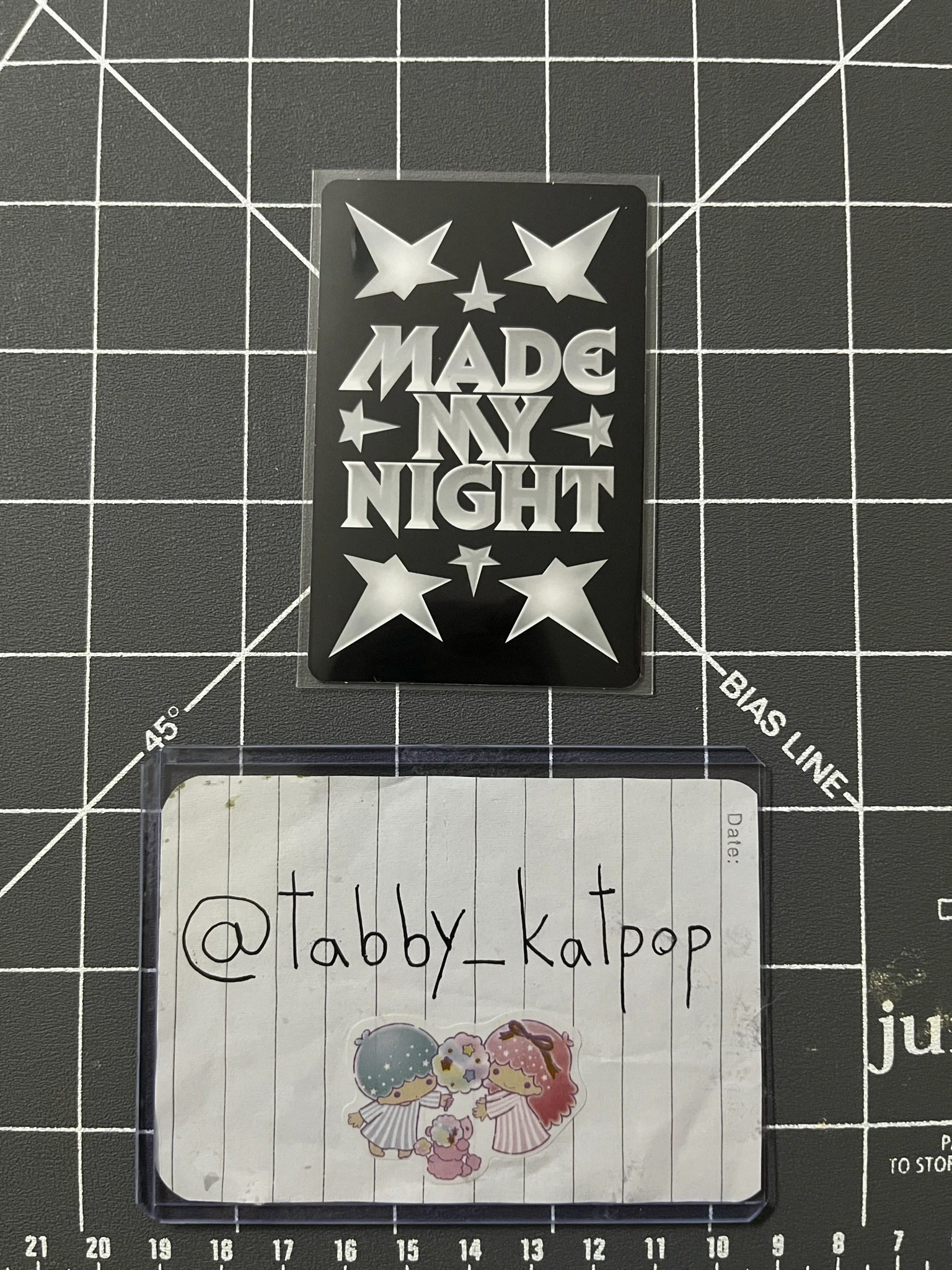 LE SSERAFIM Huh Yunjin LE SSERAFIM - Huh Yunjin - Made My Night Album album photocard chemical night version listing photo 2