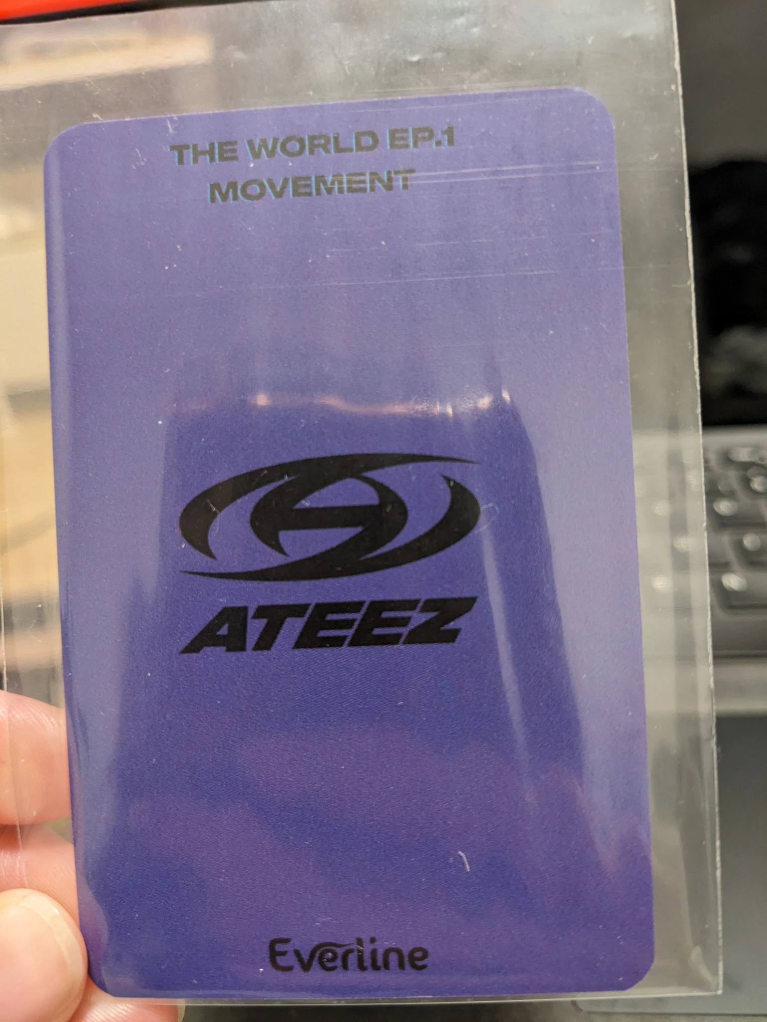ATEEZ Yunho ATEEZ - Yunho - POP-UP: THE WORLD EP.1 : MOVEMENT (Everline) Other everline pop-up fansign round 1 listing photo 2