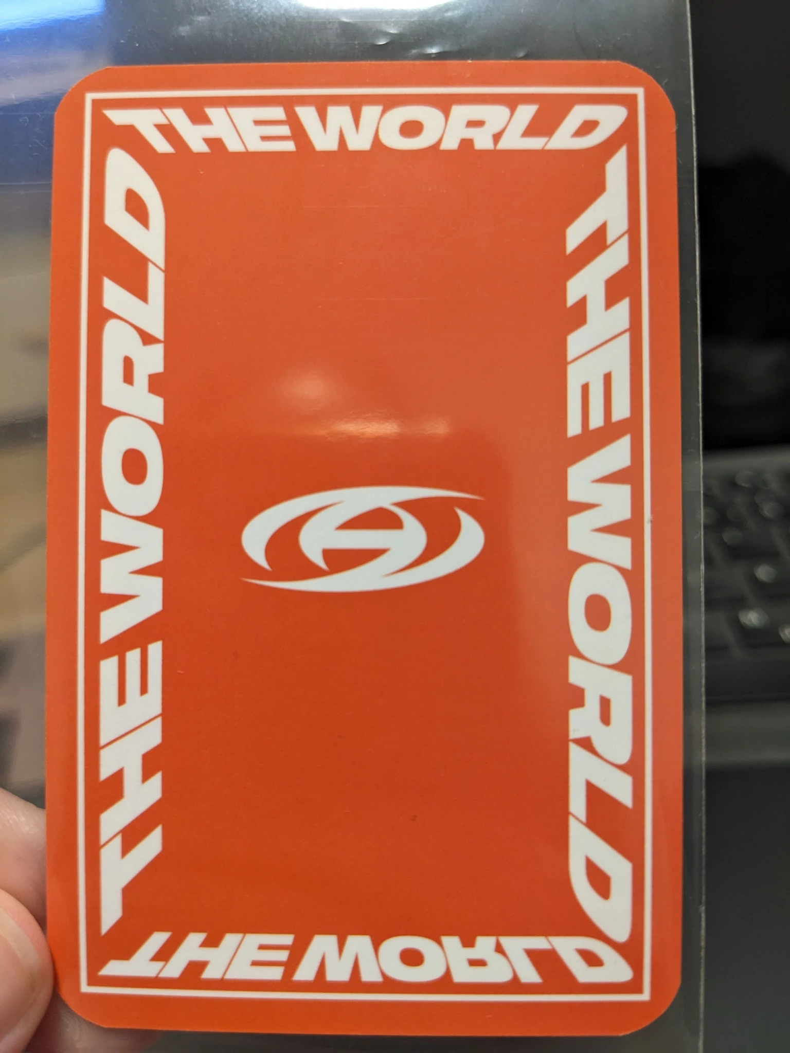 ATEEZ Yunho ATEEZ - Yunho - THE WORLD EP.1 : MOVEMENT Album round 3 pob (pre-order benefit) soundwave listing photo 2