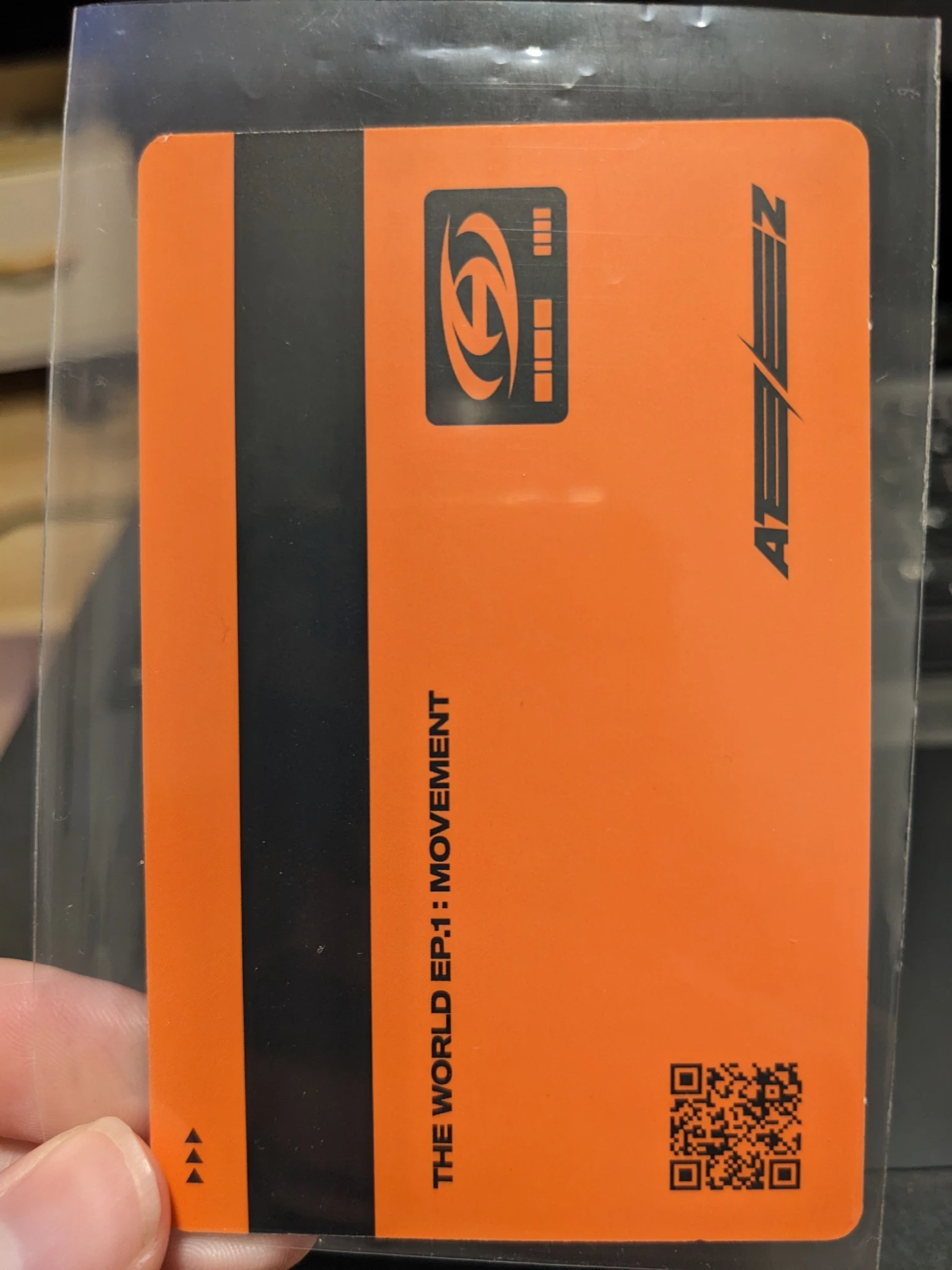 ATEEZ Yunho ATEEZ - Yunho - THE WORLD EP.1 : MOVEMENT Album Z Ver id card listing photo 2