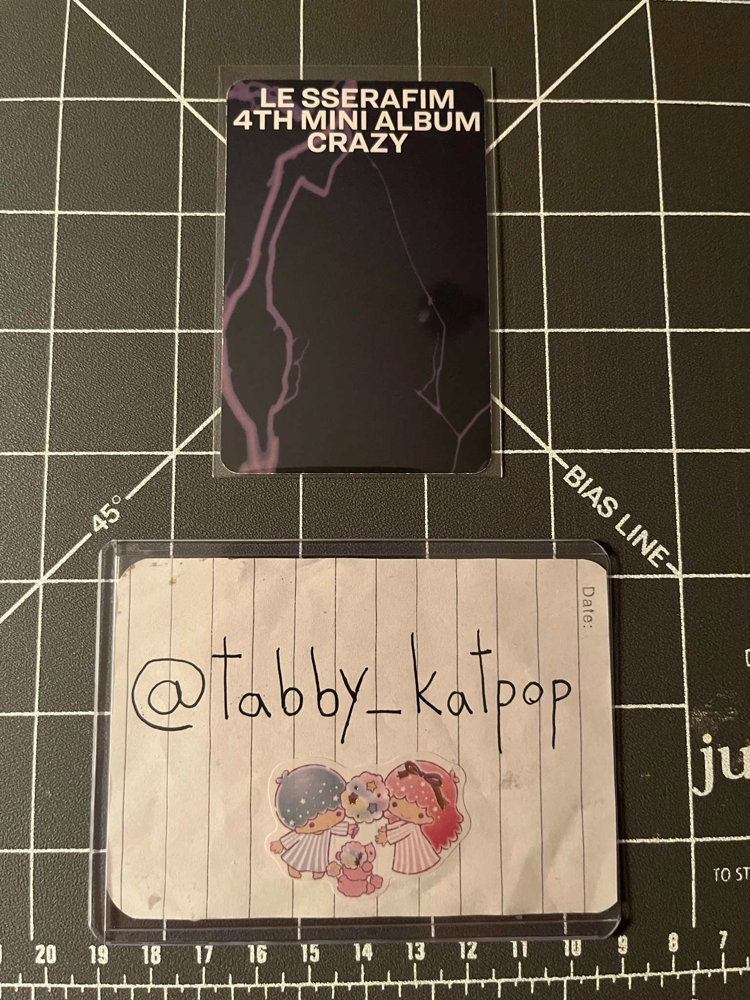 LE SSERAFIM Hong Eunchae LE SSERAFIM - Hong Eunchae - CRAZY Album target exclusive listing photo 2