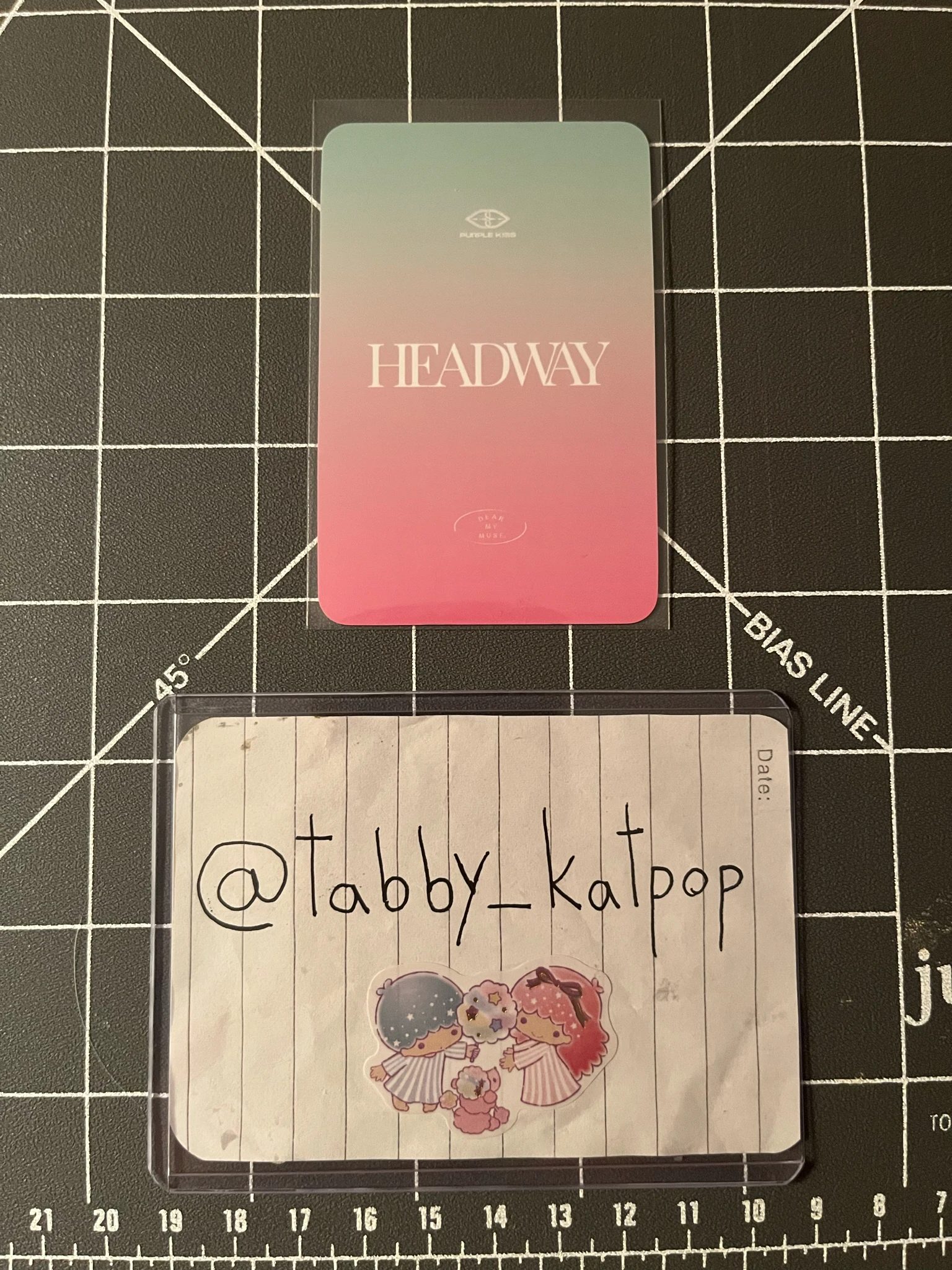 PURPLE KISS Ireh PURPLE KISS - HEADWAY Album purchase benefit dear my muse (dmm) round 2 online listing photo 2