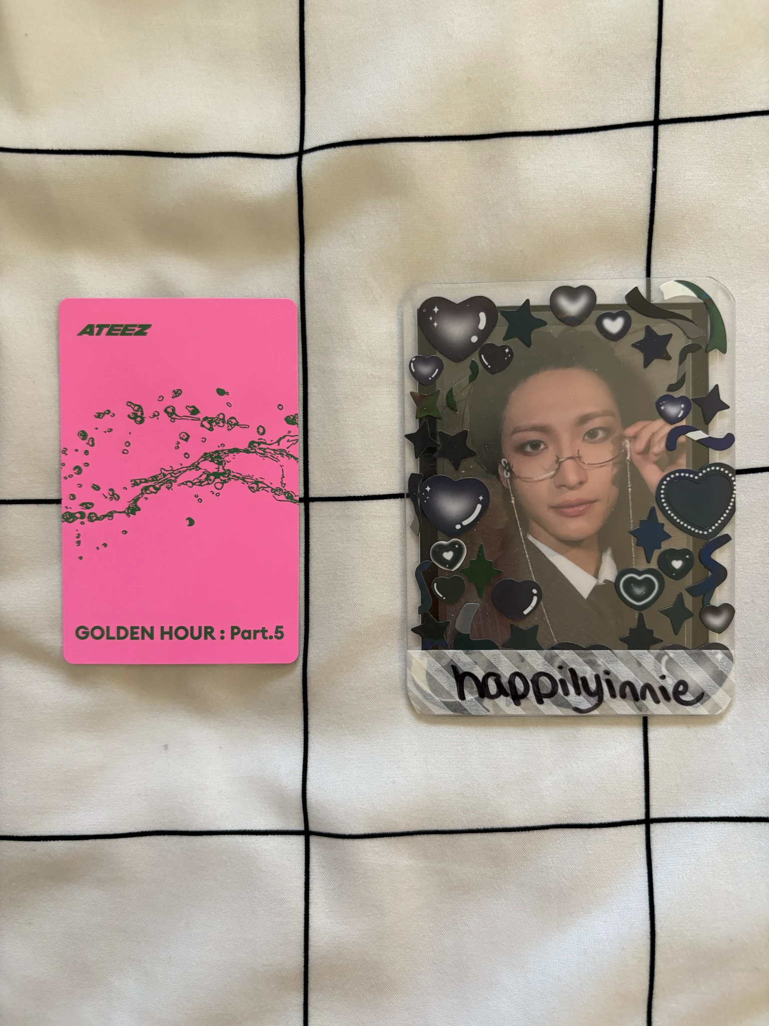 ATEEZ San ATEEZ - San - GOLDEN HOUR : Part.5 Album poca album A version album photocard listing photo 2