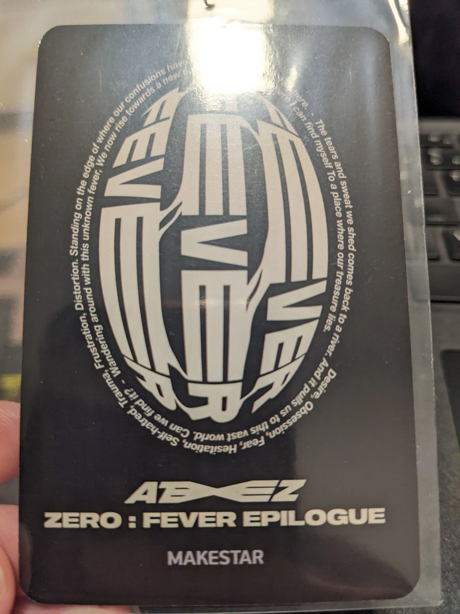 ATEEZ Yunho ATEEZ - Yunho - ZERO : FEVER EPILOGUE Album round 5 purchase benefit makestar listing photo 2