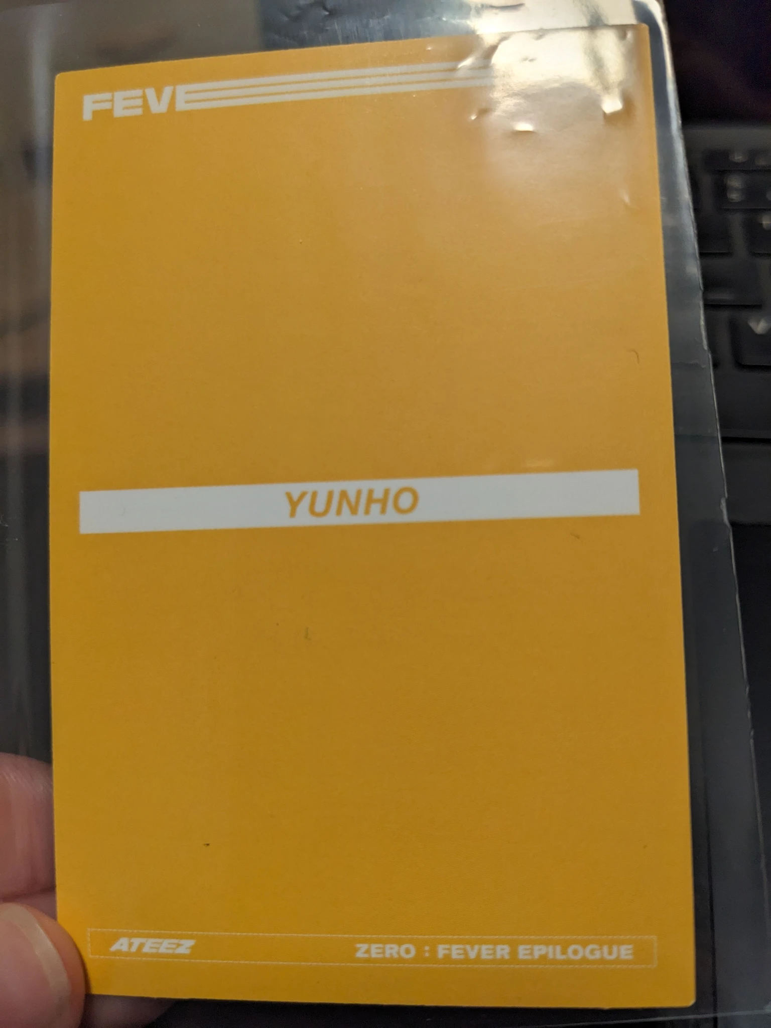 ATEEZ Yunho ATEEZ - Yunho - ZERO : FEVER EPILOGUE Album album photocard Z version limited version listing photo 2